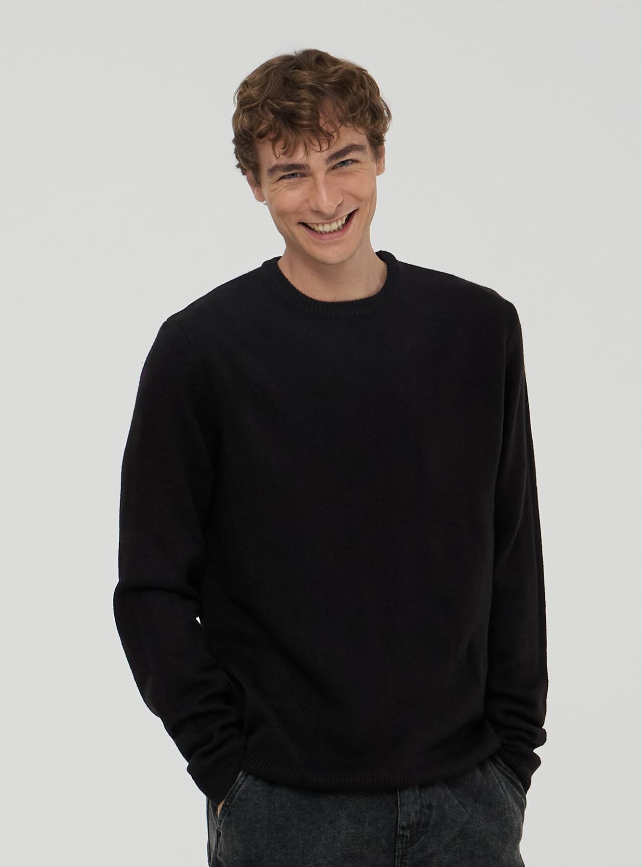 Pack 2 maglie girocollo tinta unita Var nero Acquista Online Terranova