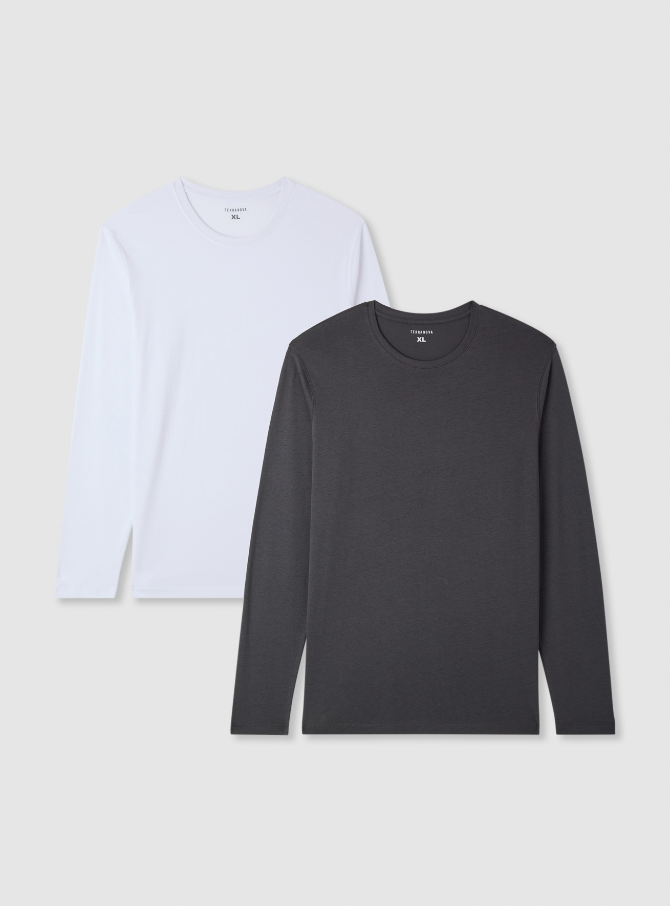 Pack 2 t-shirt basic tinta unita