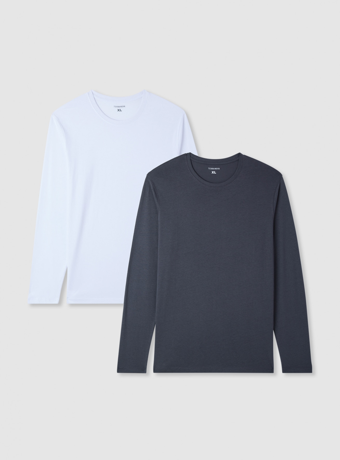 Pack 2 t-shirt basic tinta unita