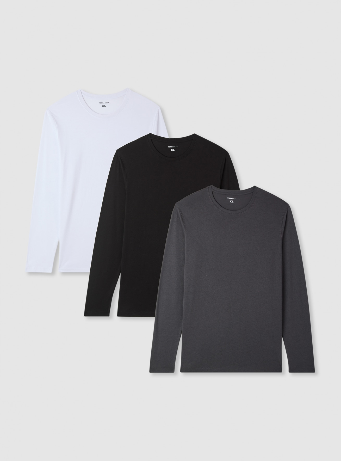 Pack 3 t-shirt basic tinta unita