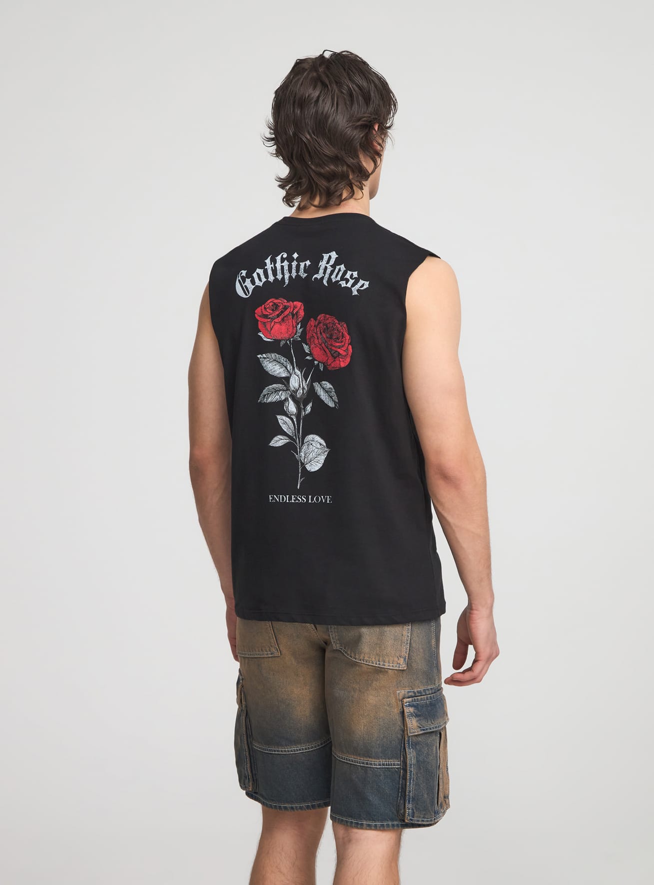 Printed sleeveless t shirts online