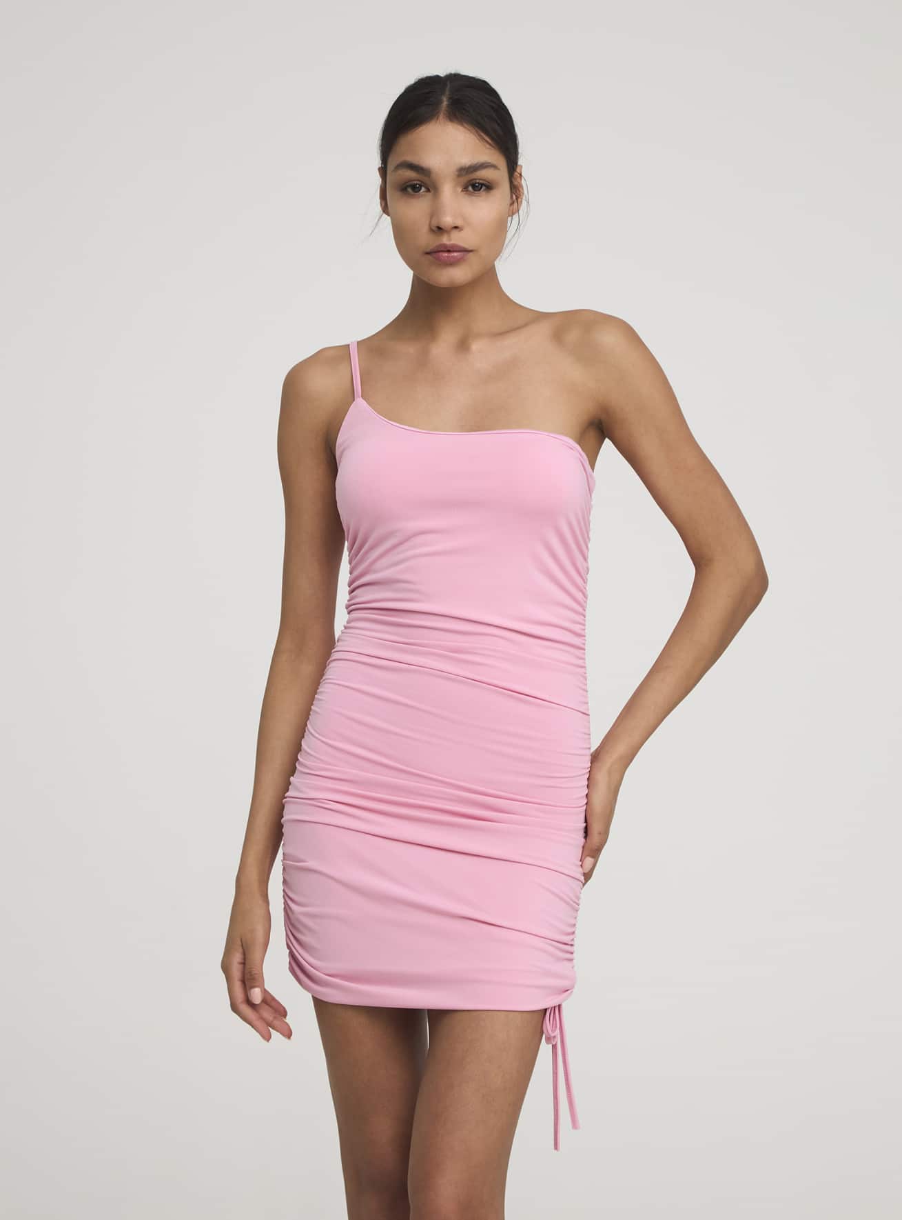 Vestito rosa corto deals