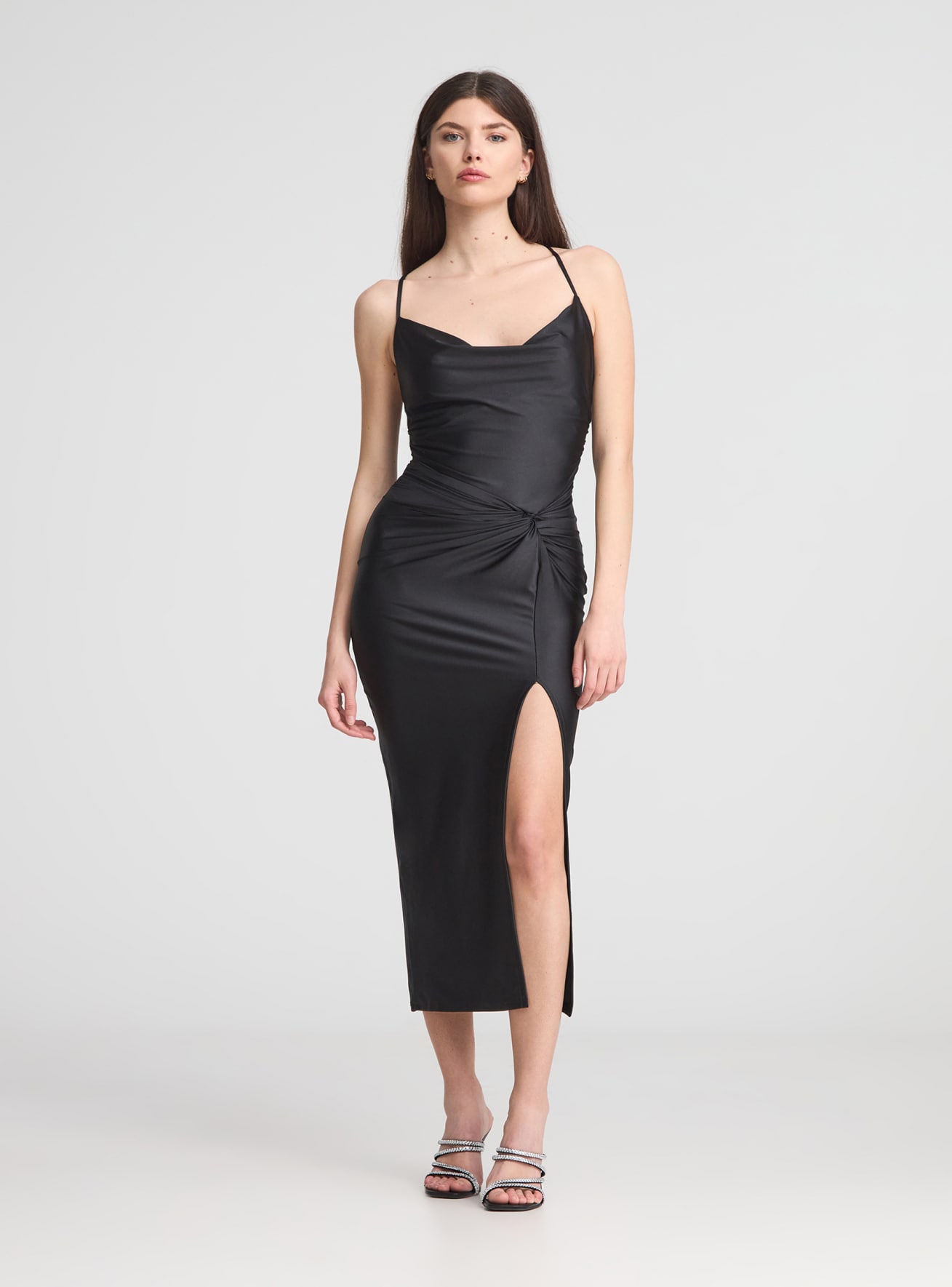 Tubino lungo con spacco best sale