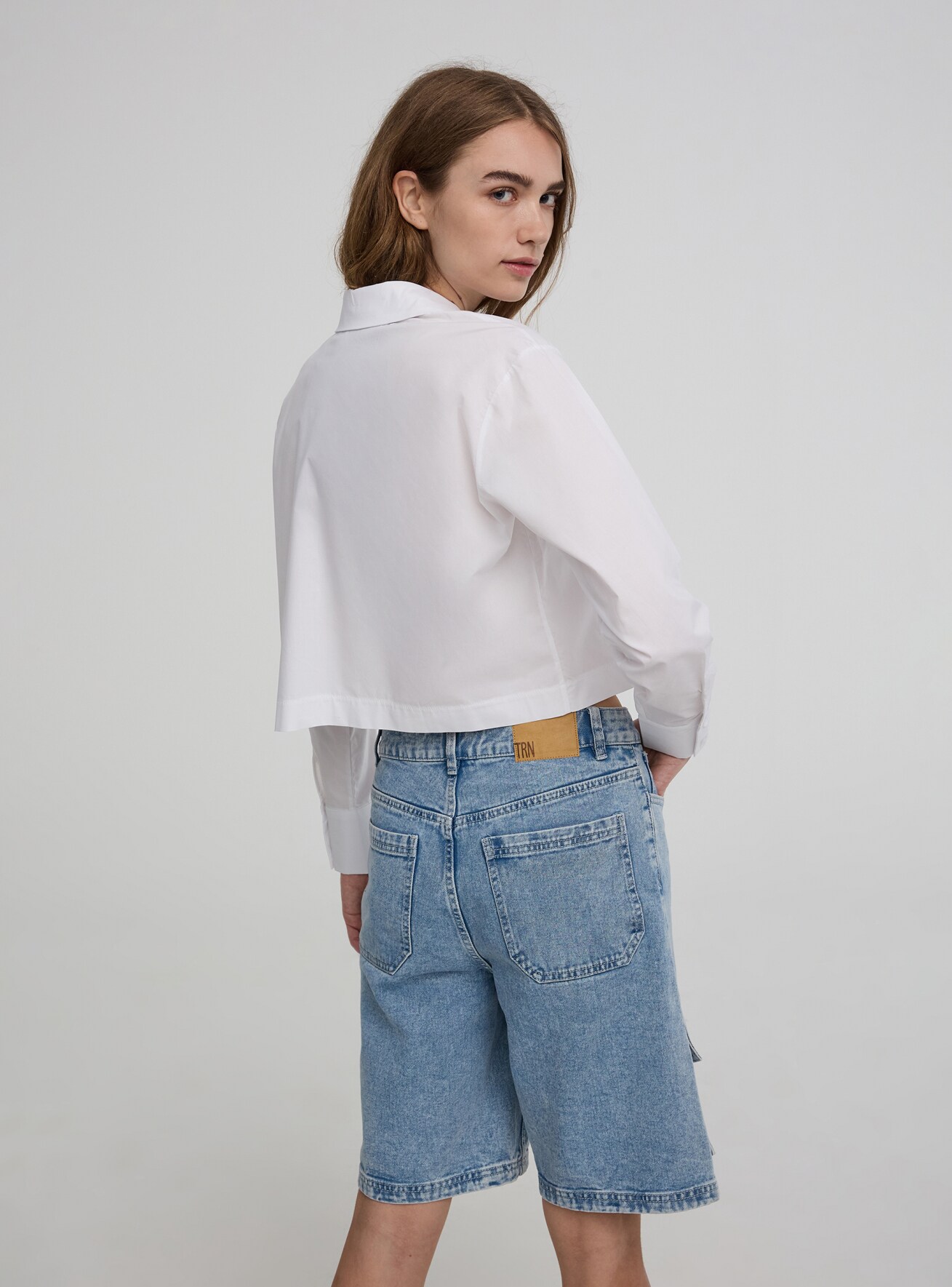 Stone Cropped Polo T-Shirt - T-Shirts & Tops | Country Road