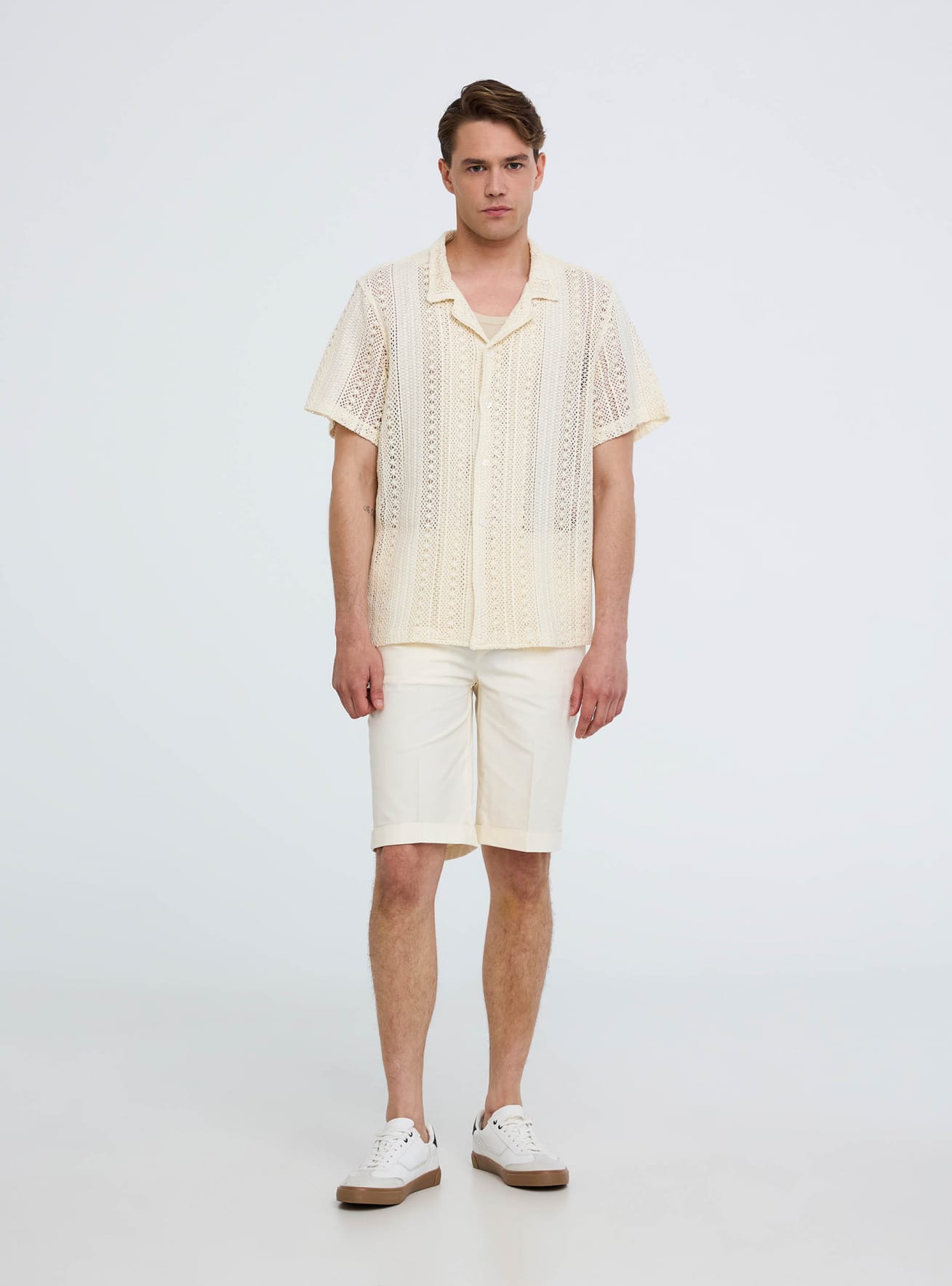 Camicia MC Herren Terranova