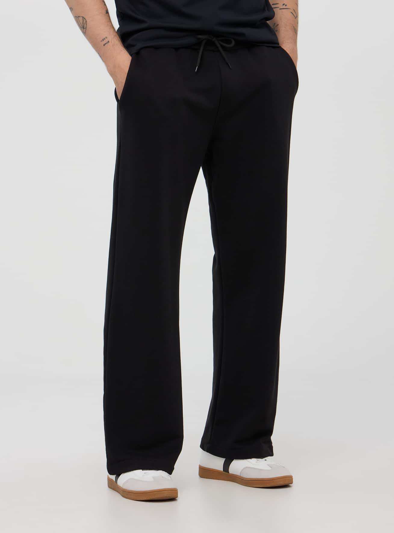 Long leg jogging bottoms clearance