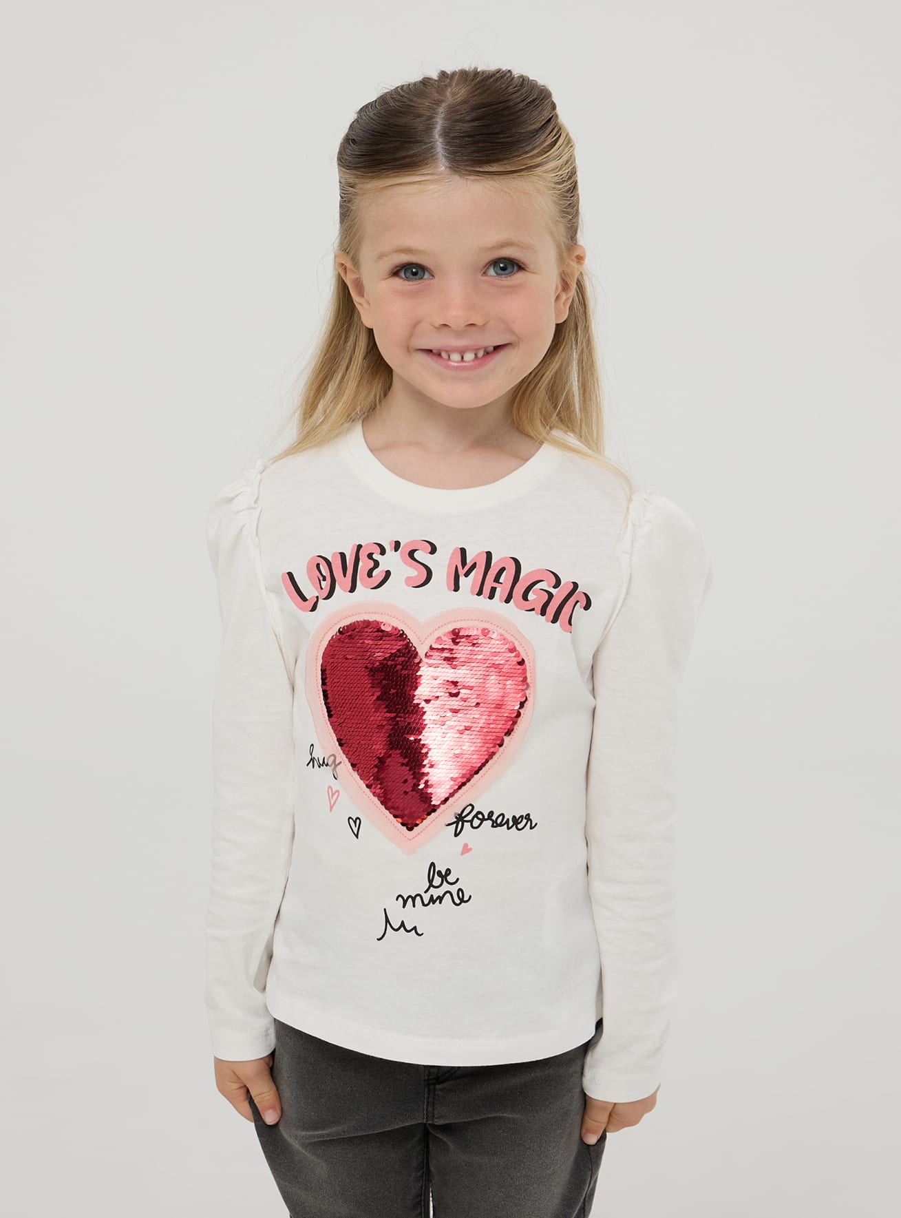 T shirt paillettes reversibili bambina deals