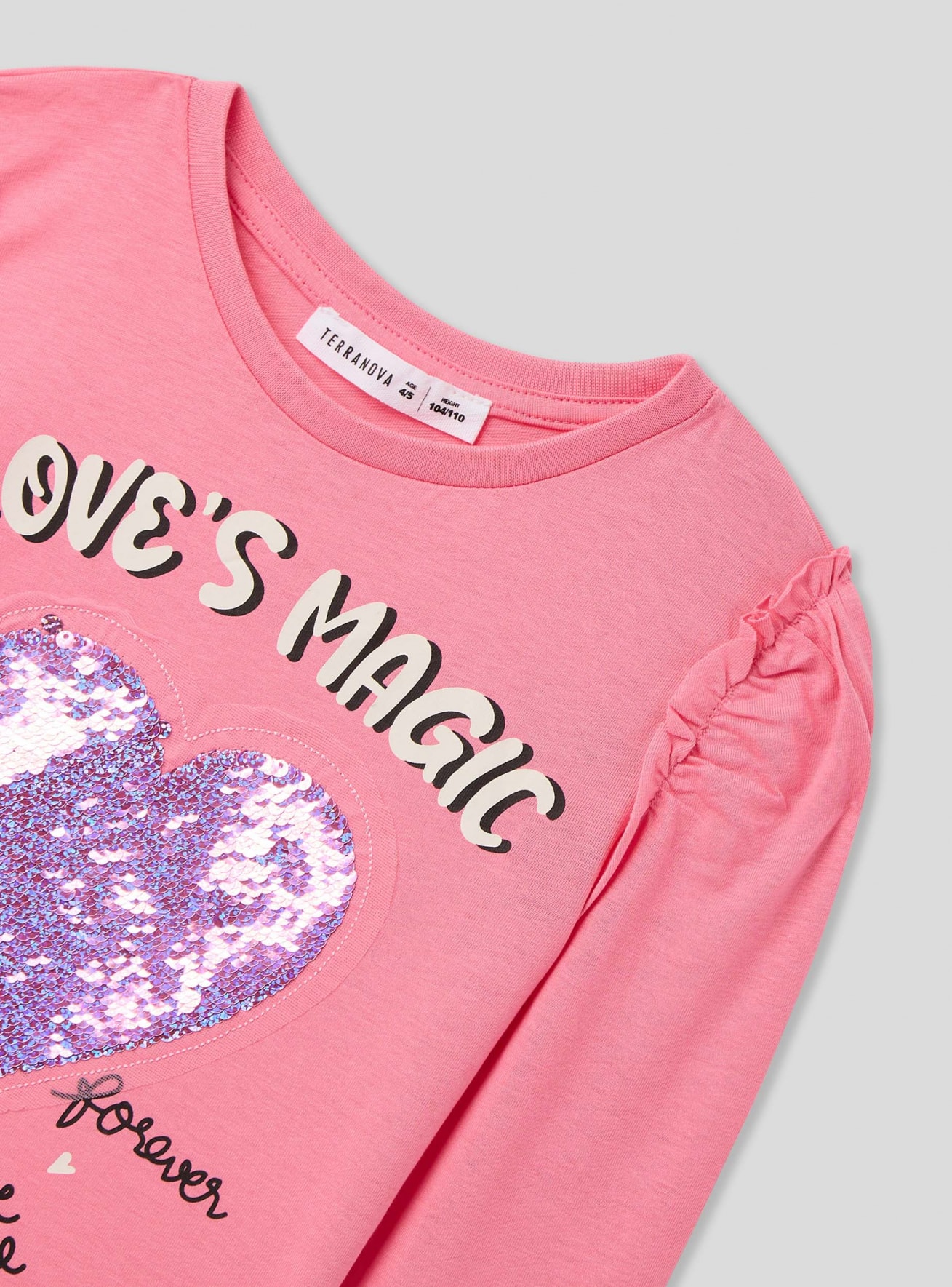 T-Shirt ML Fille Terranova