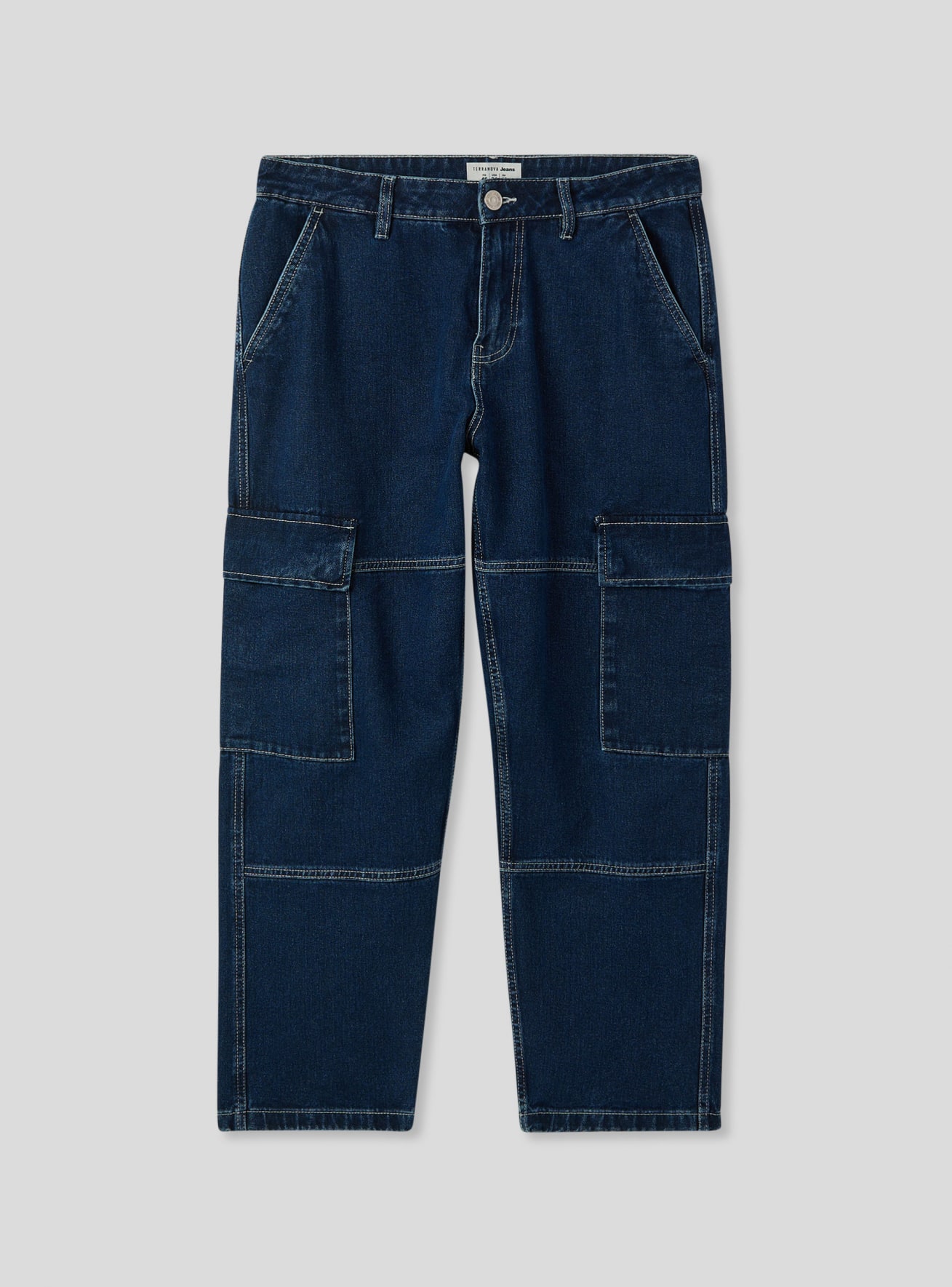 Pantalone Jeans Lungo Pánské Terranova