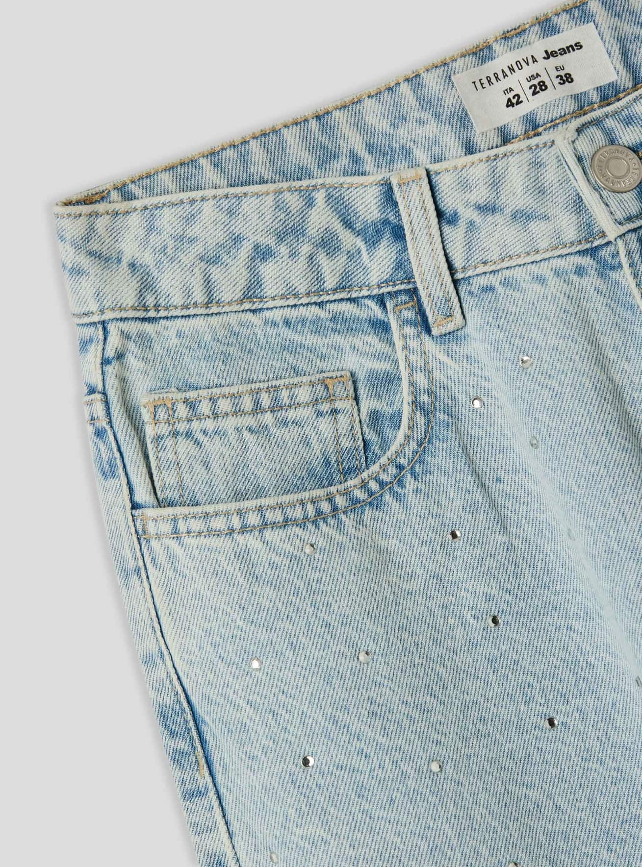 Long pants jeans Woman Terranova