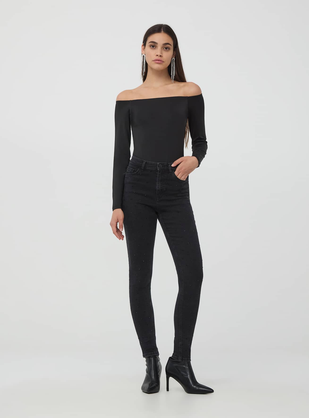 Jeans vita alta terranova on sale