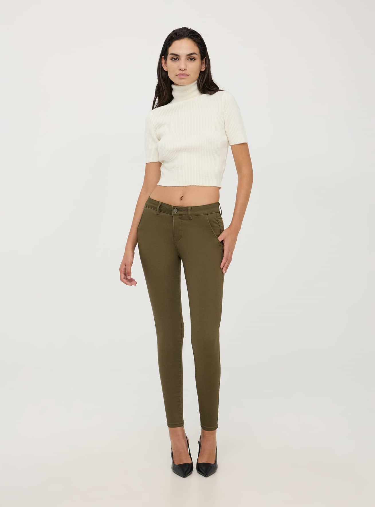 Pantaloni chino skinny