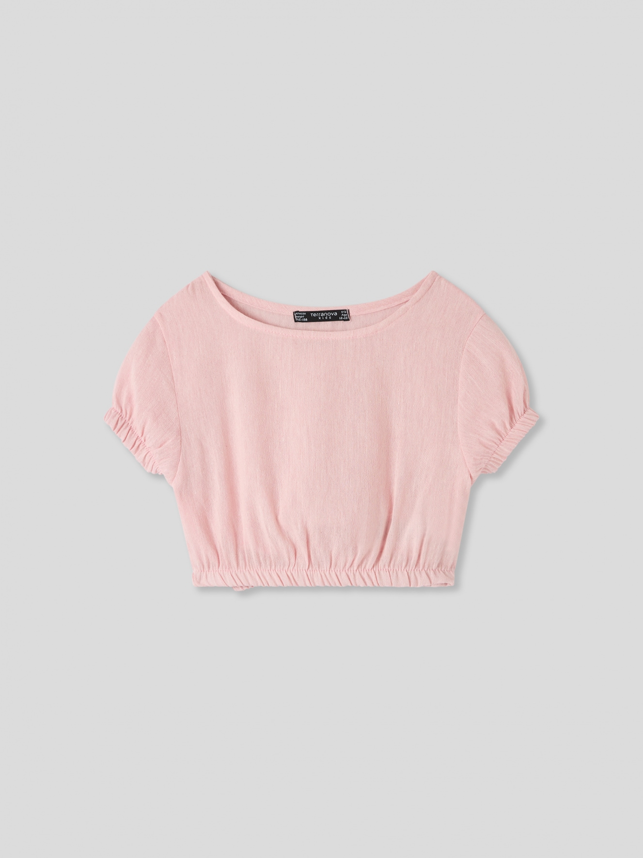 Camisa manga corta Niña Terranova
