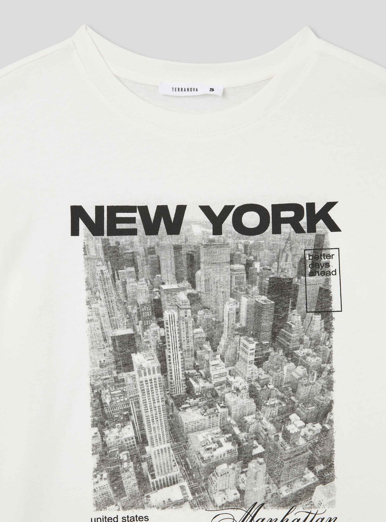 T-Shirt MC Damen Terranova