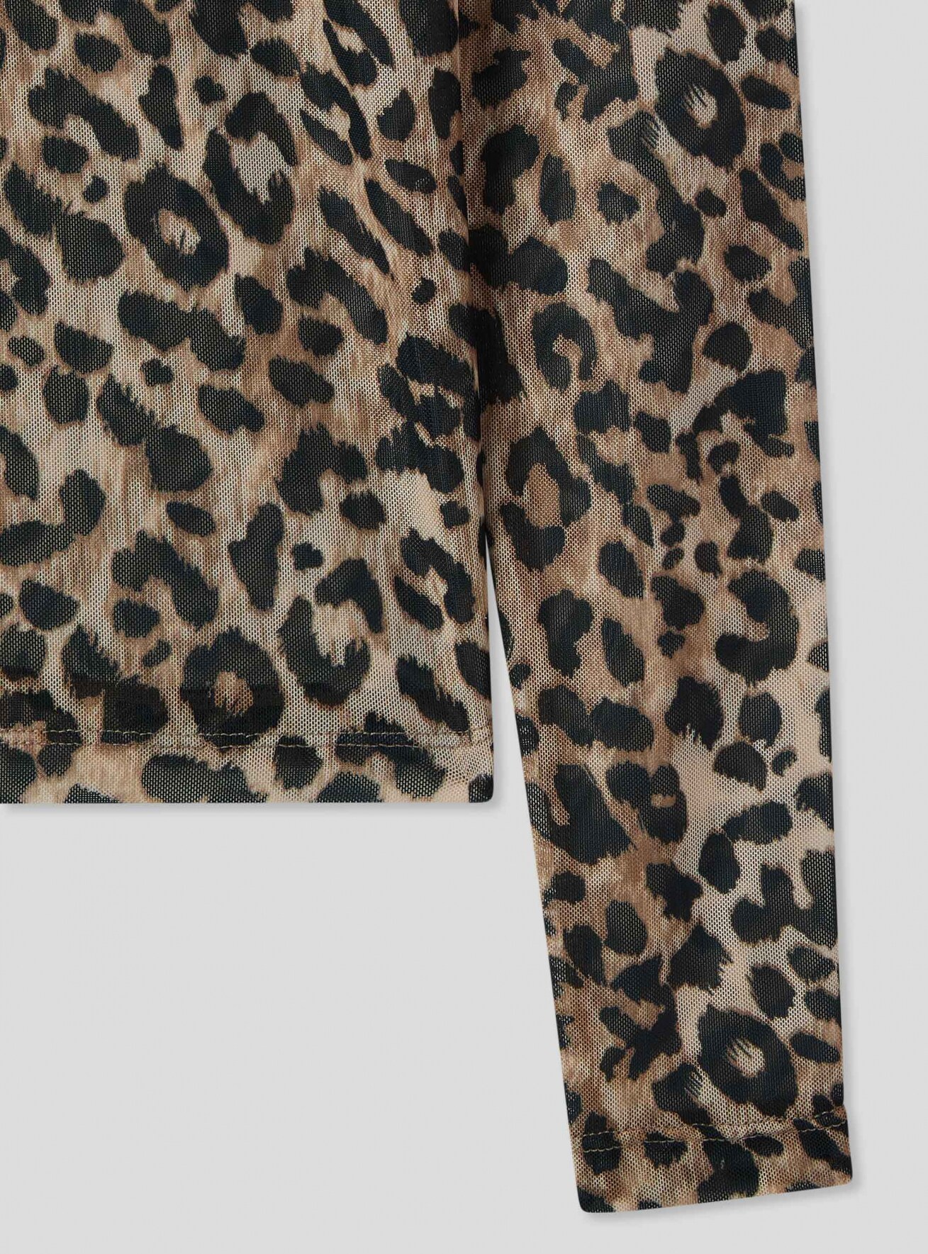 Maglia leopardata donna top