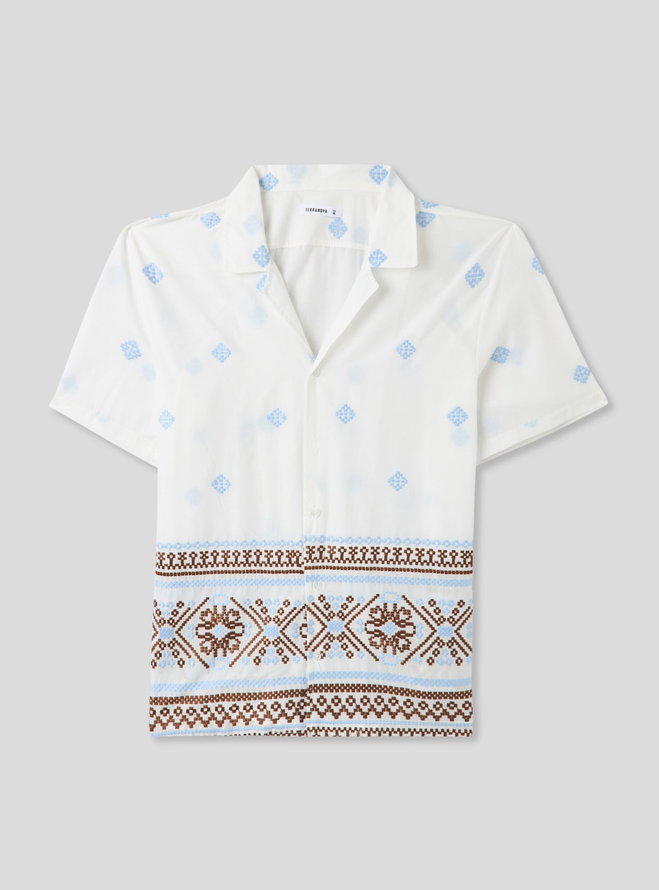 Camicia MC Uomo Terranova