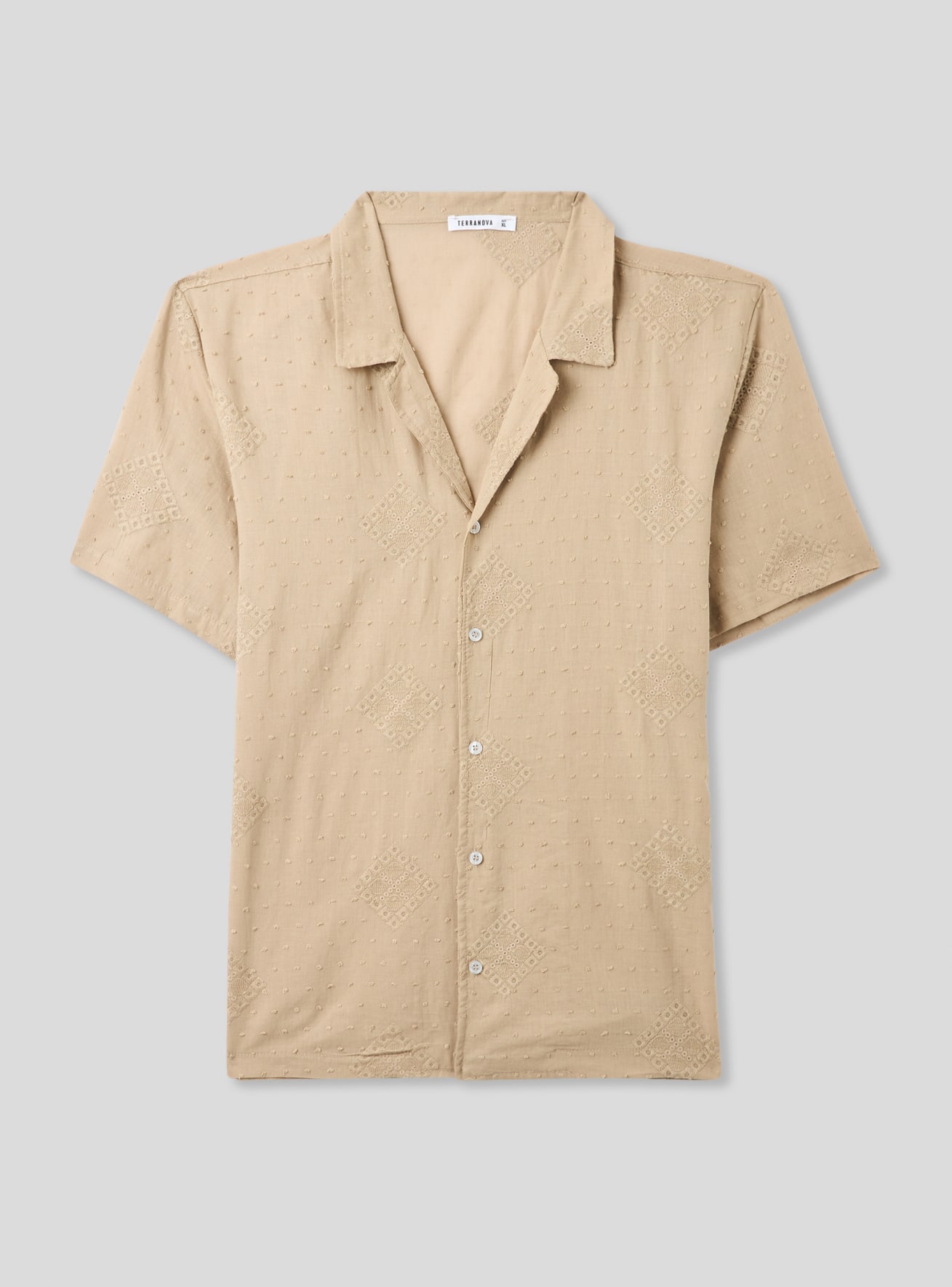 Camicia MC Herren Terranova
