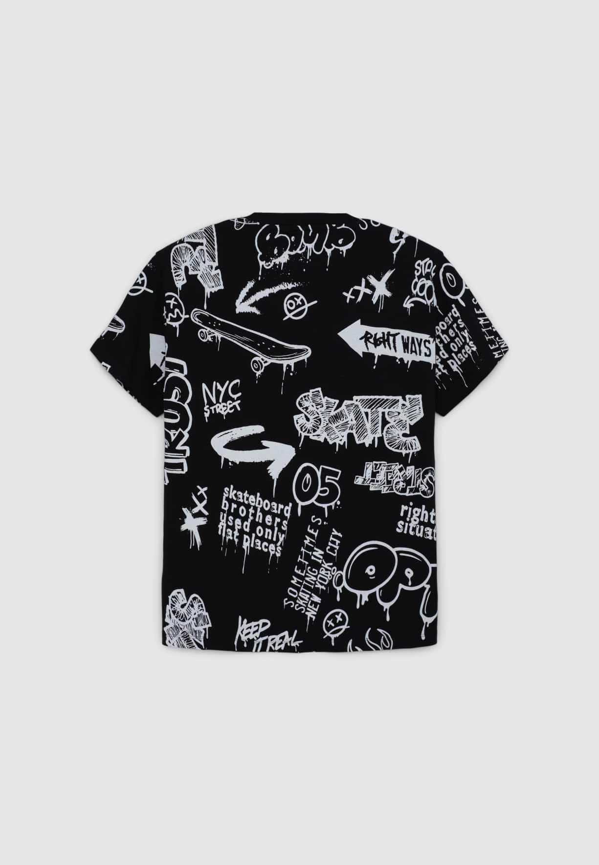 T-Shirt MC Detské chlapecké Terranova