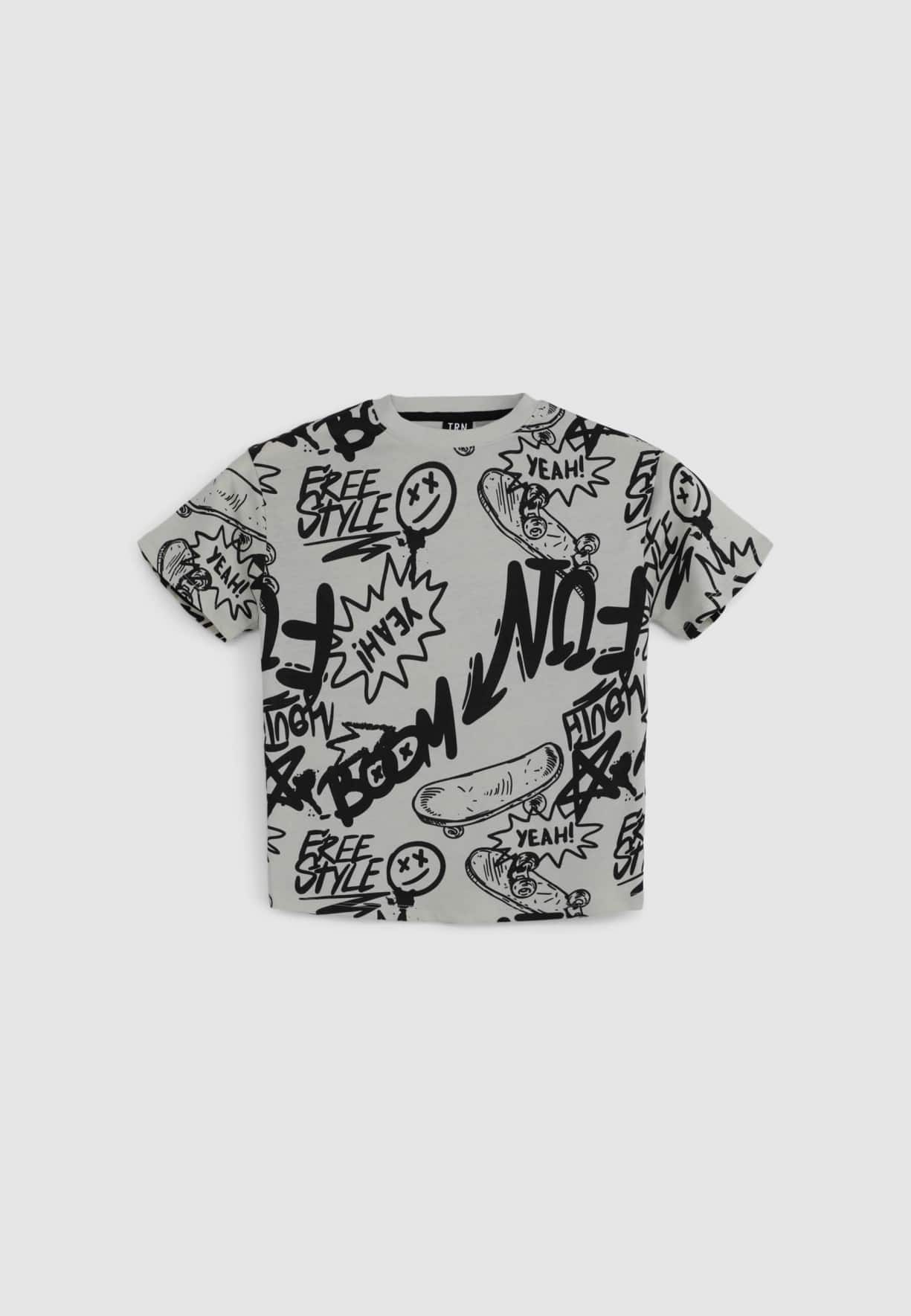 T-Shirt MC Junge Terranova