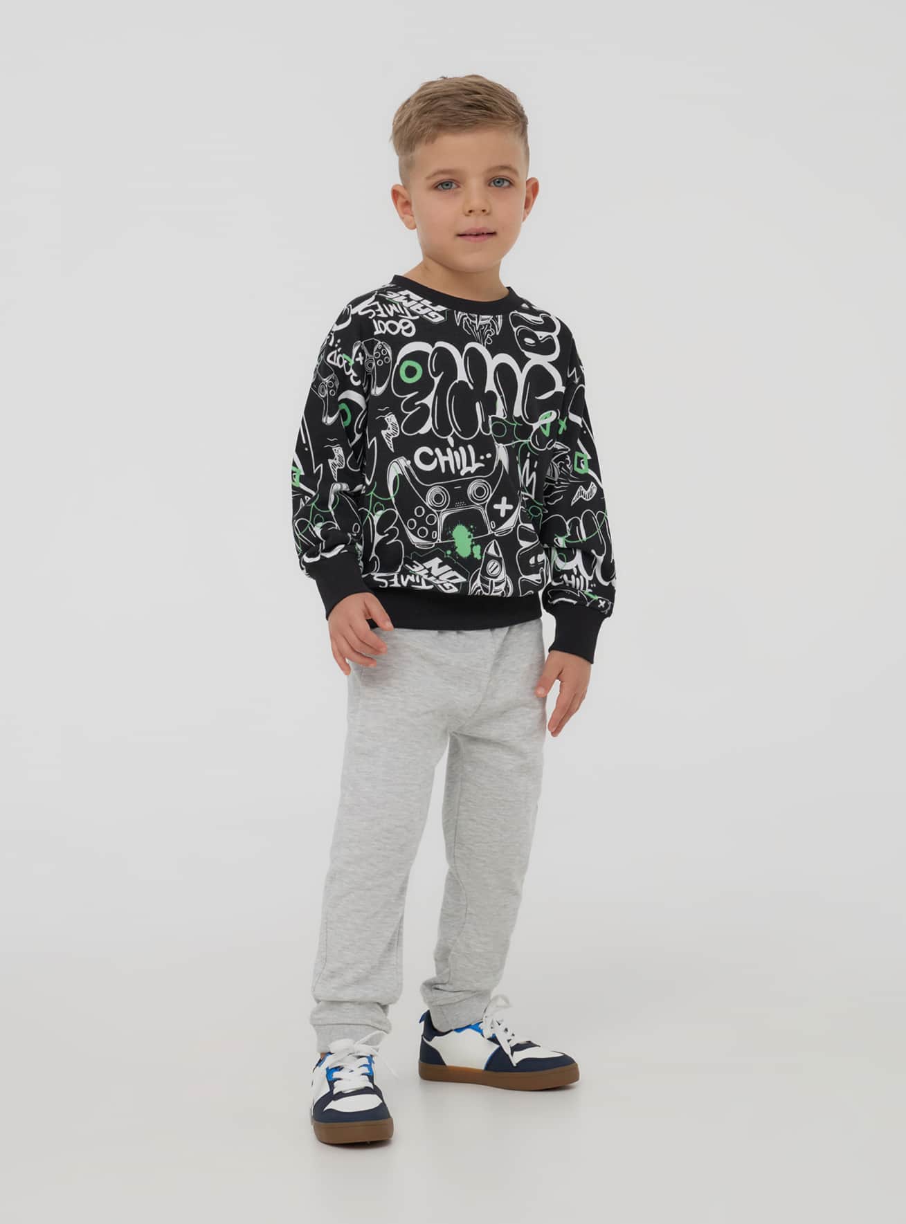 Full-length gym pants Boys Terranova