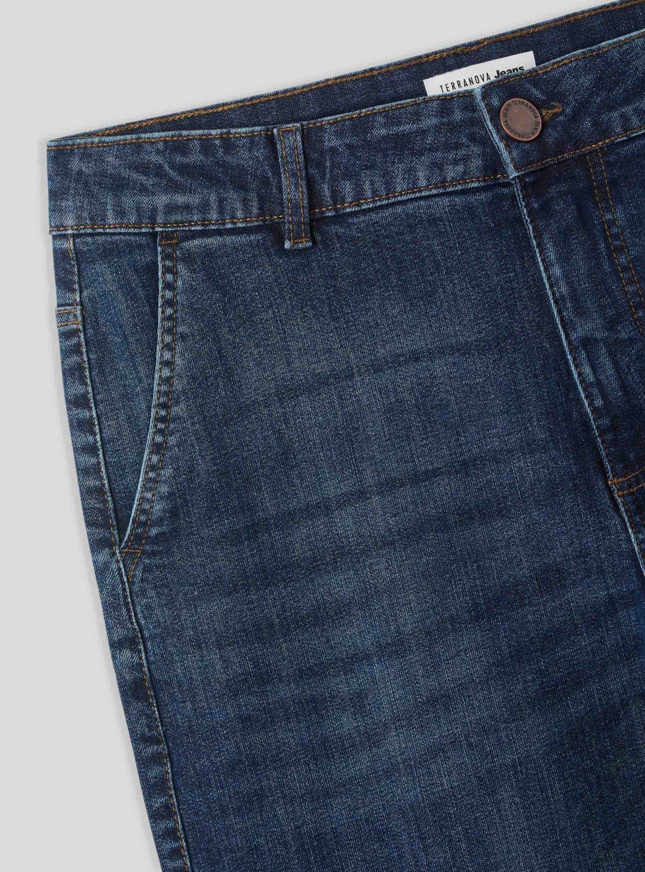 Pantallona xhins të gjata Burrë Terranova