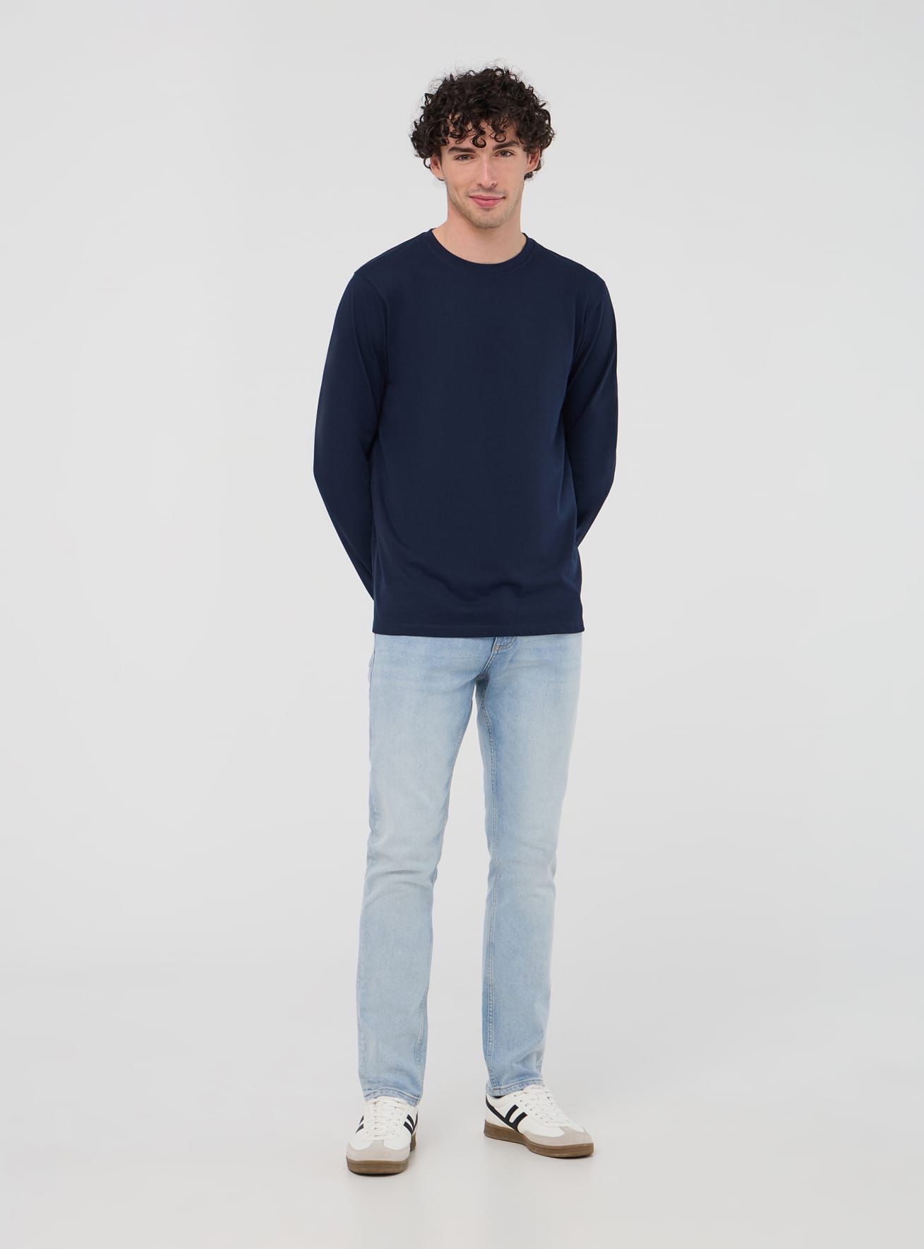 Pantalone Jeans Lungo Herren Terranova