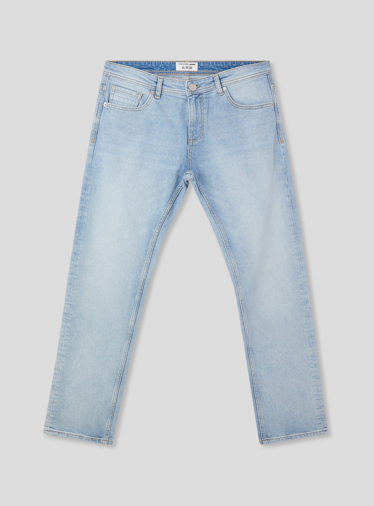 Pantalone Jeans Lungo Herren Terranova