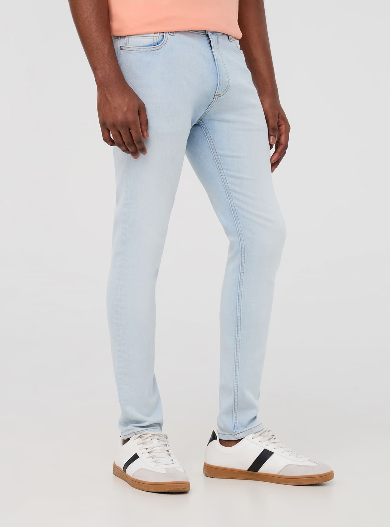 Pantalone Jeans Lungo Herren Terranova