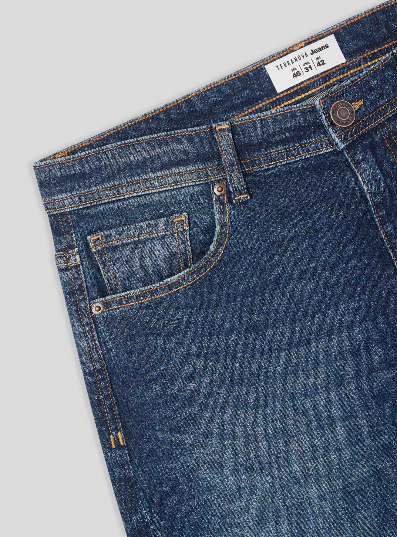 Pantallona xhins të gjata Burrë Terranova