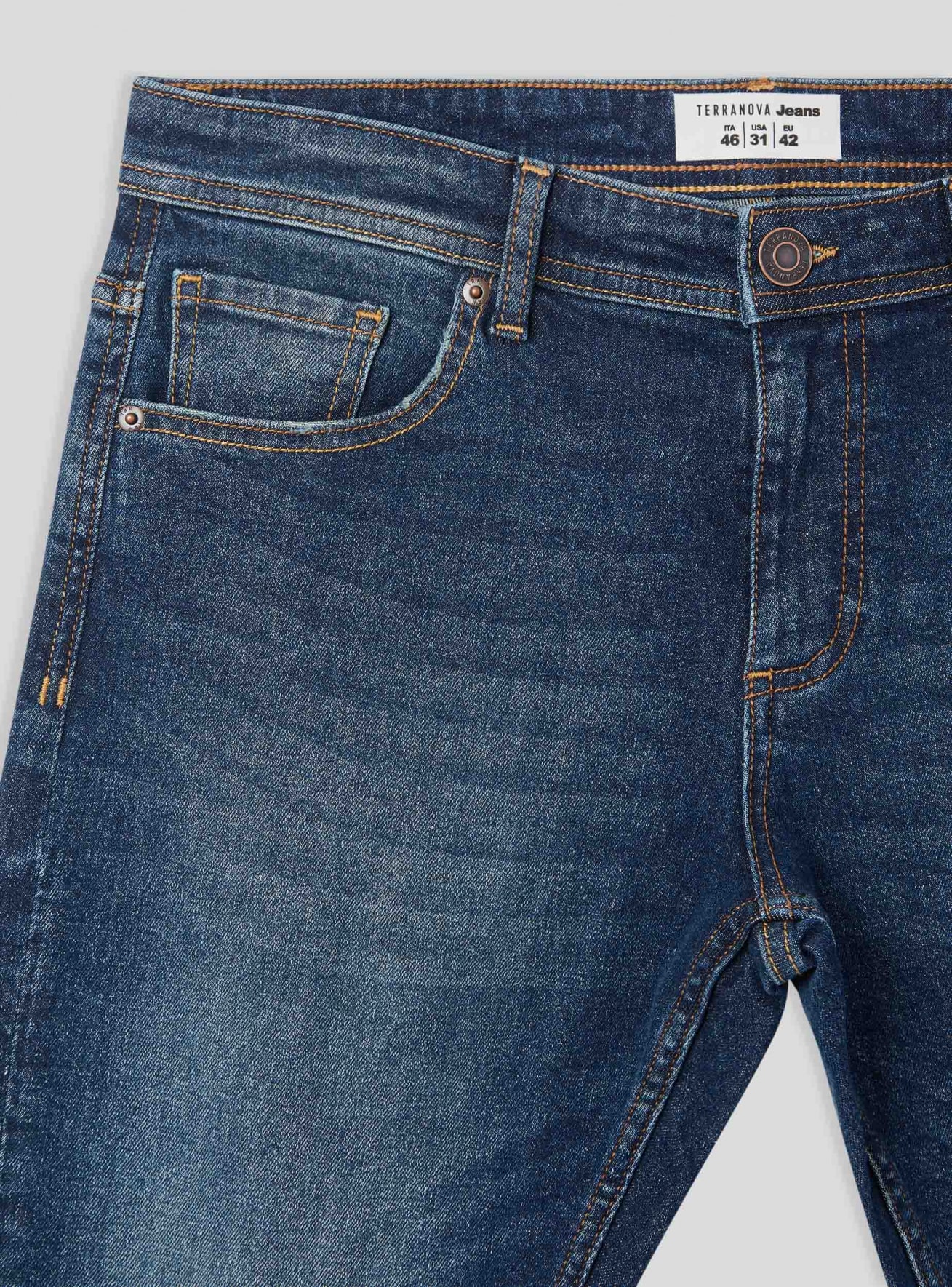 Pantallona xhins të gjata Burrë Terranova