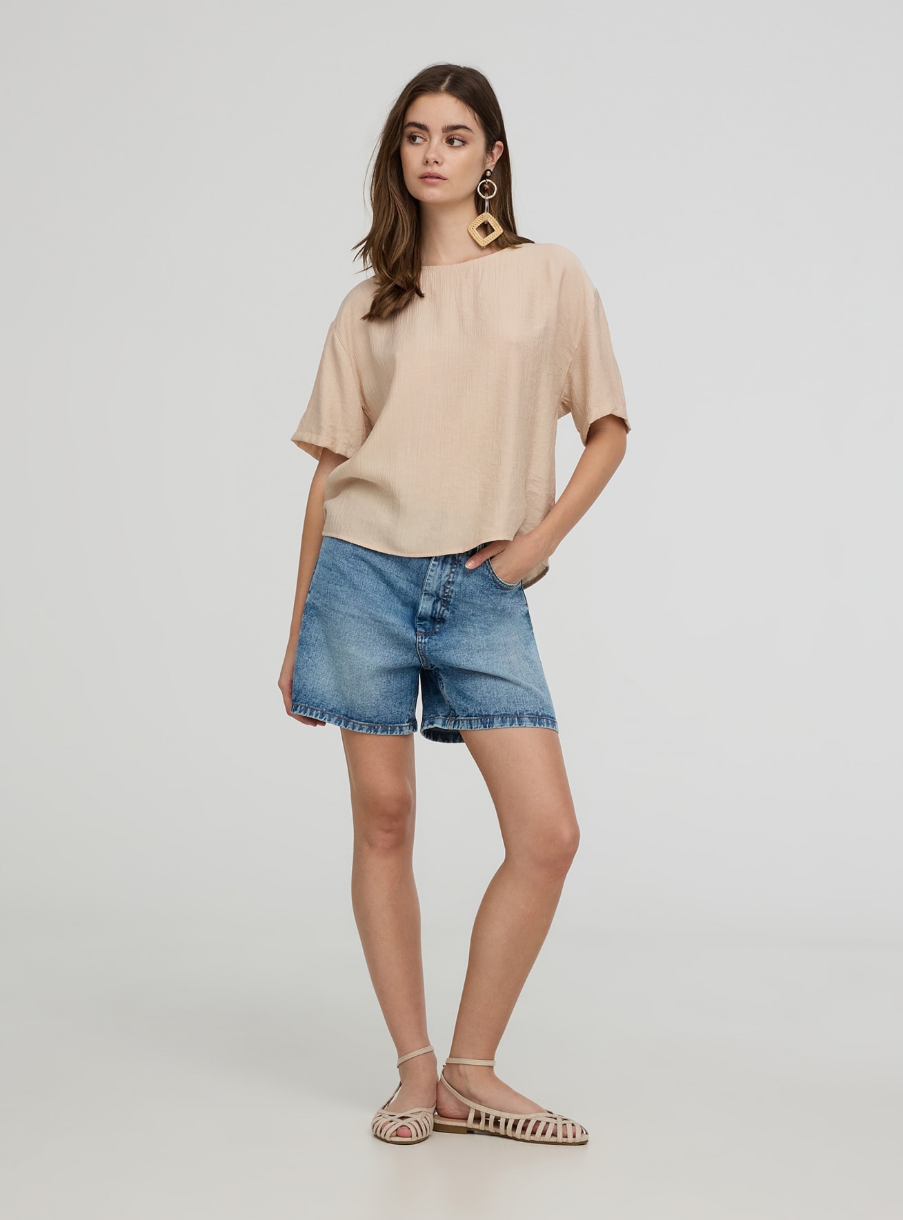 Camisa manga corta Mujer Terranova