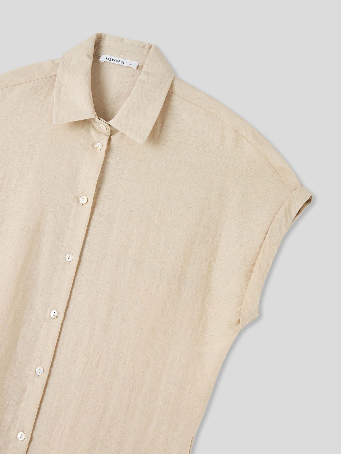 Camisa manga corta Mujer Terranova