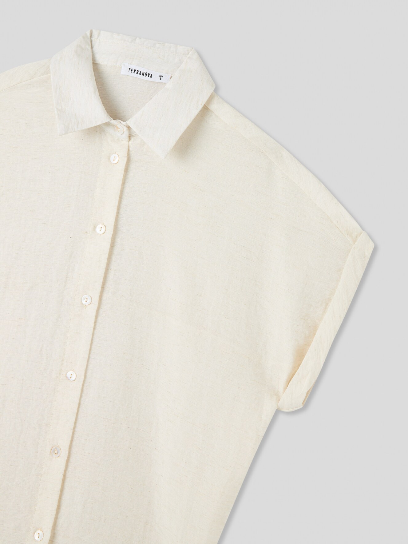Camisa manga corta Mujer Terranova