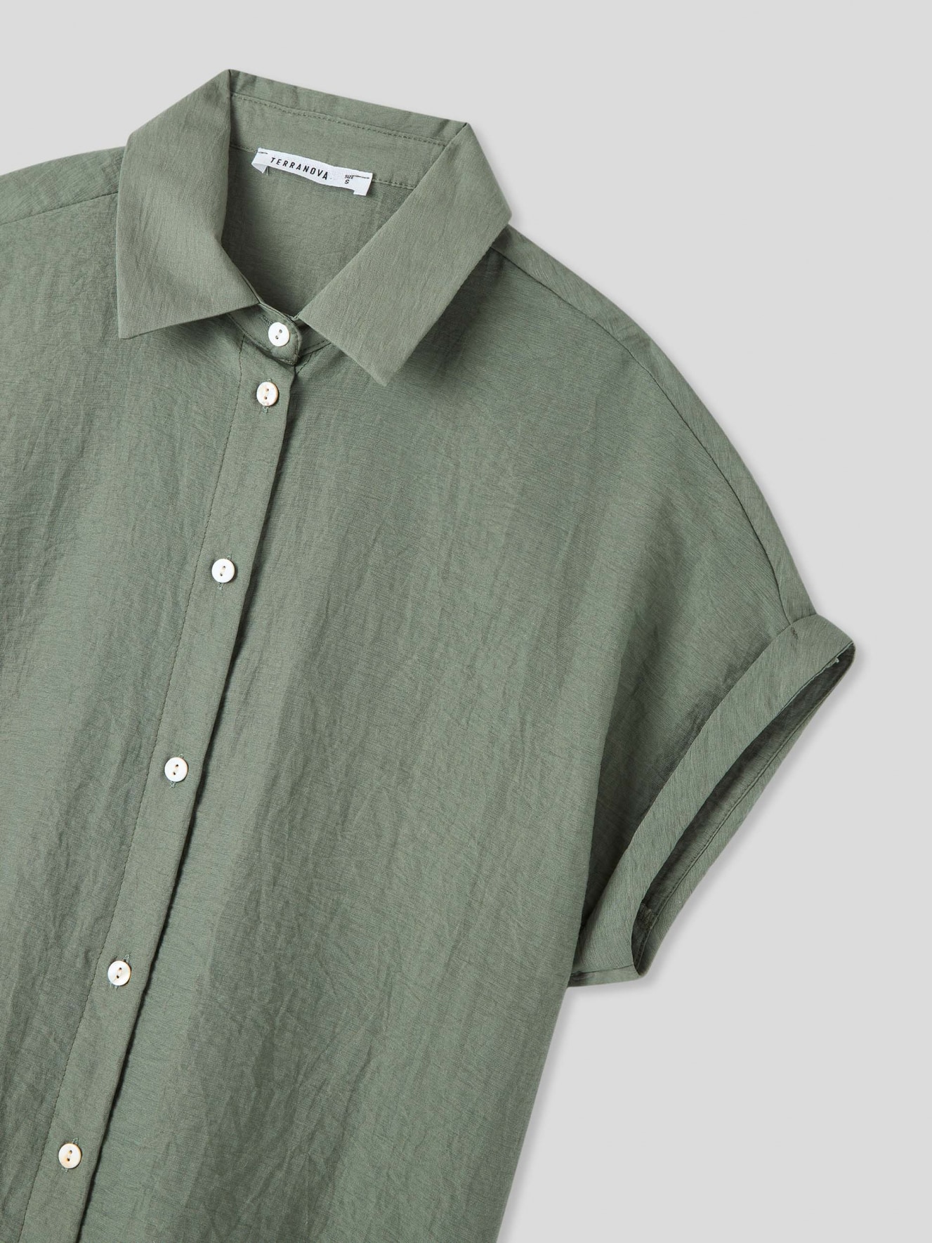 Camisa manga corta Mujer Terranova