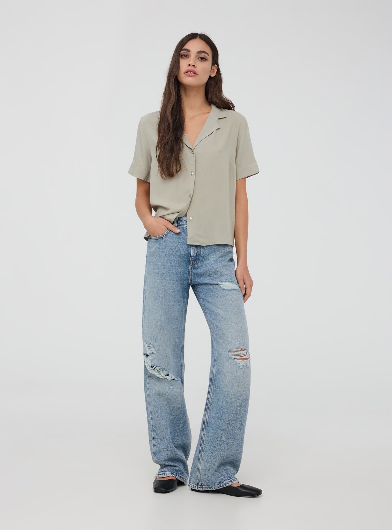Camicia MC Donna Terranova
