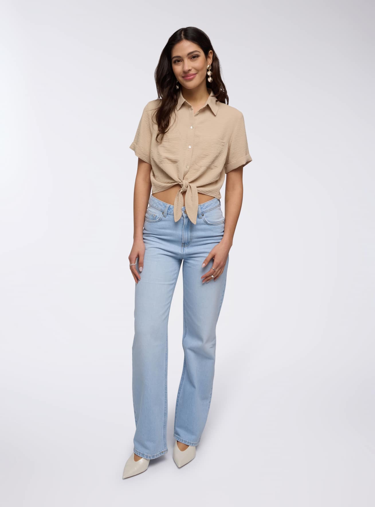 Short-sleeved shirt Woman Terranova
