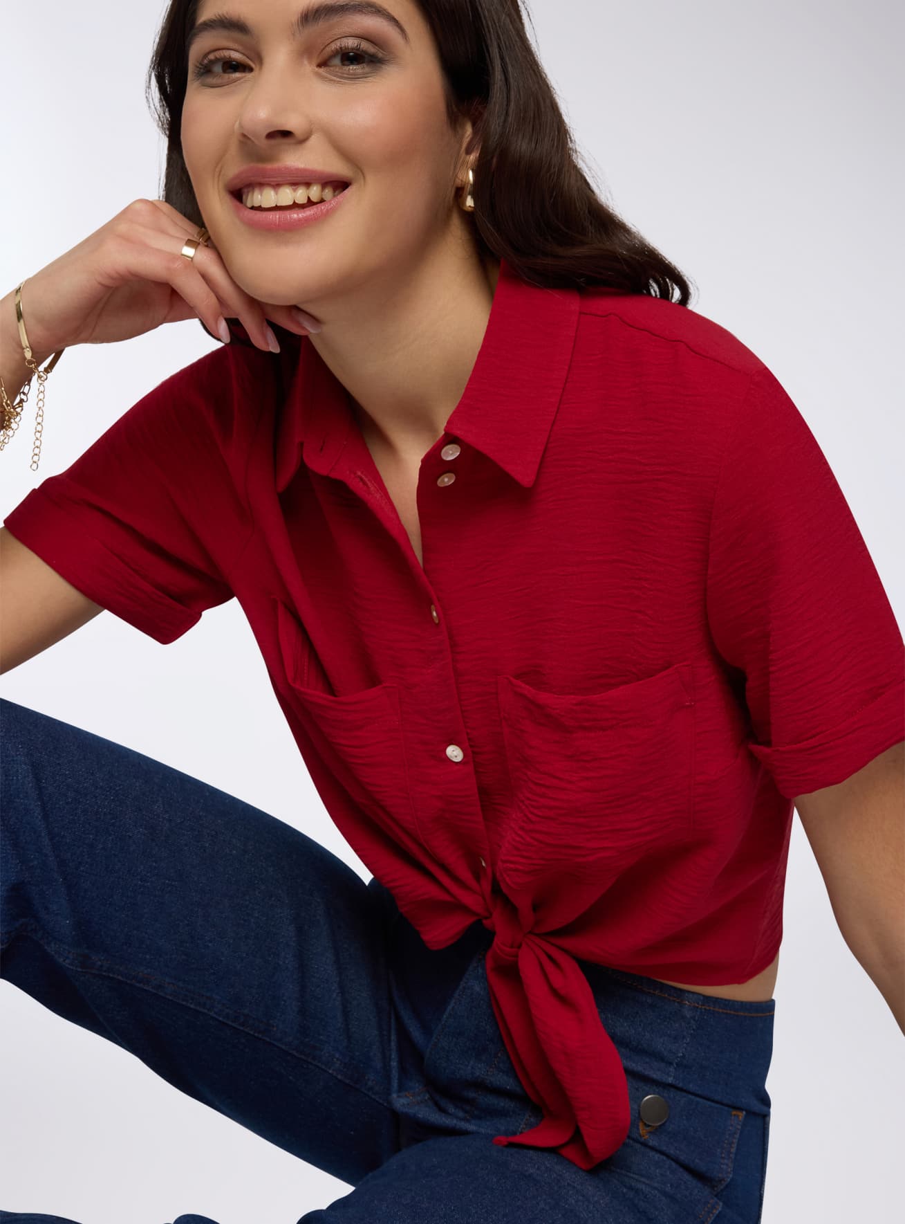 Camicia MC Femme Terranova