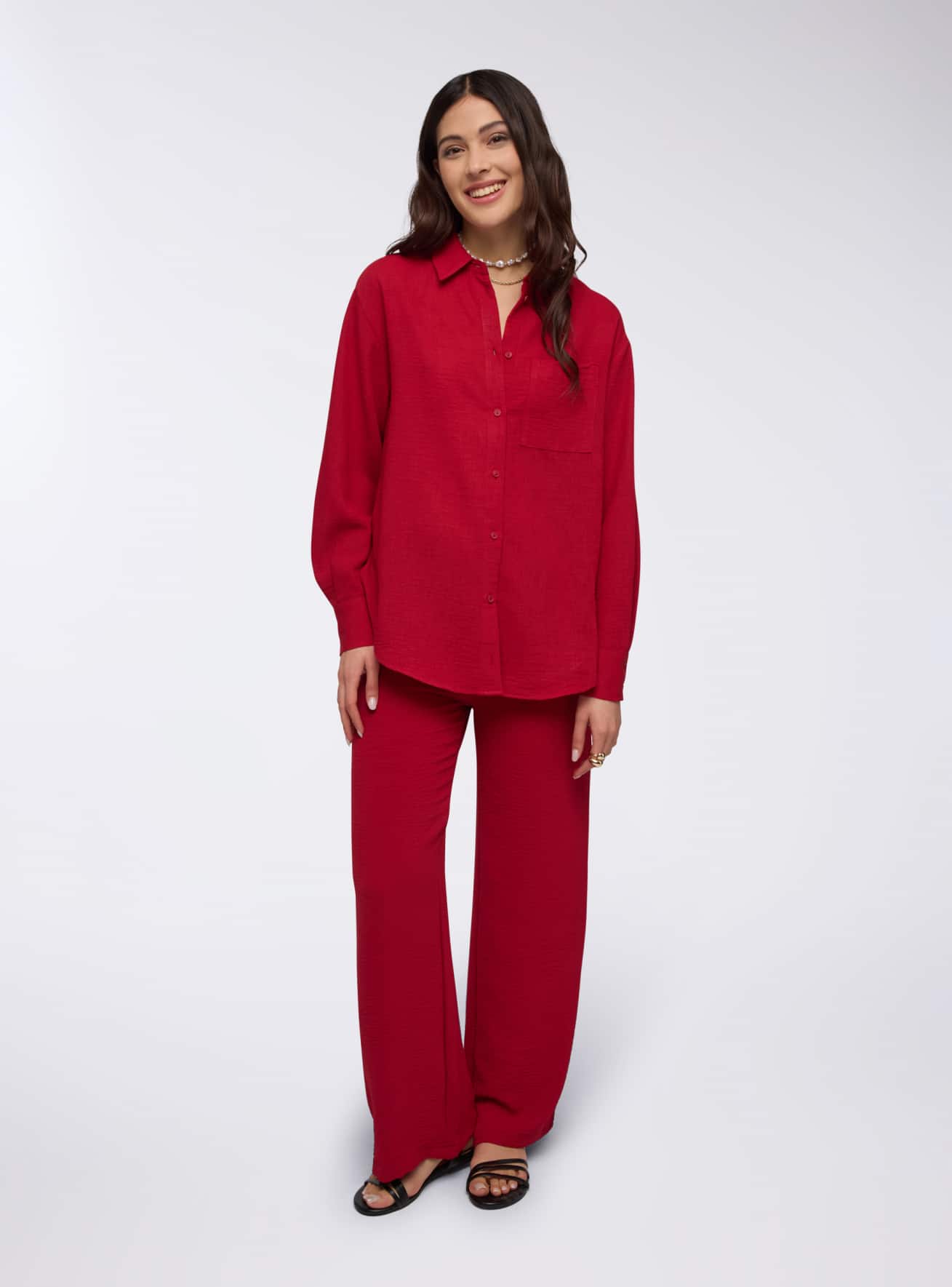 Long-sleeved shirt Woman Terranova