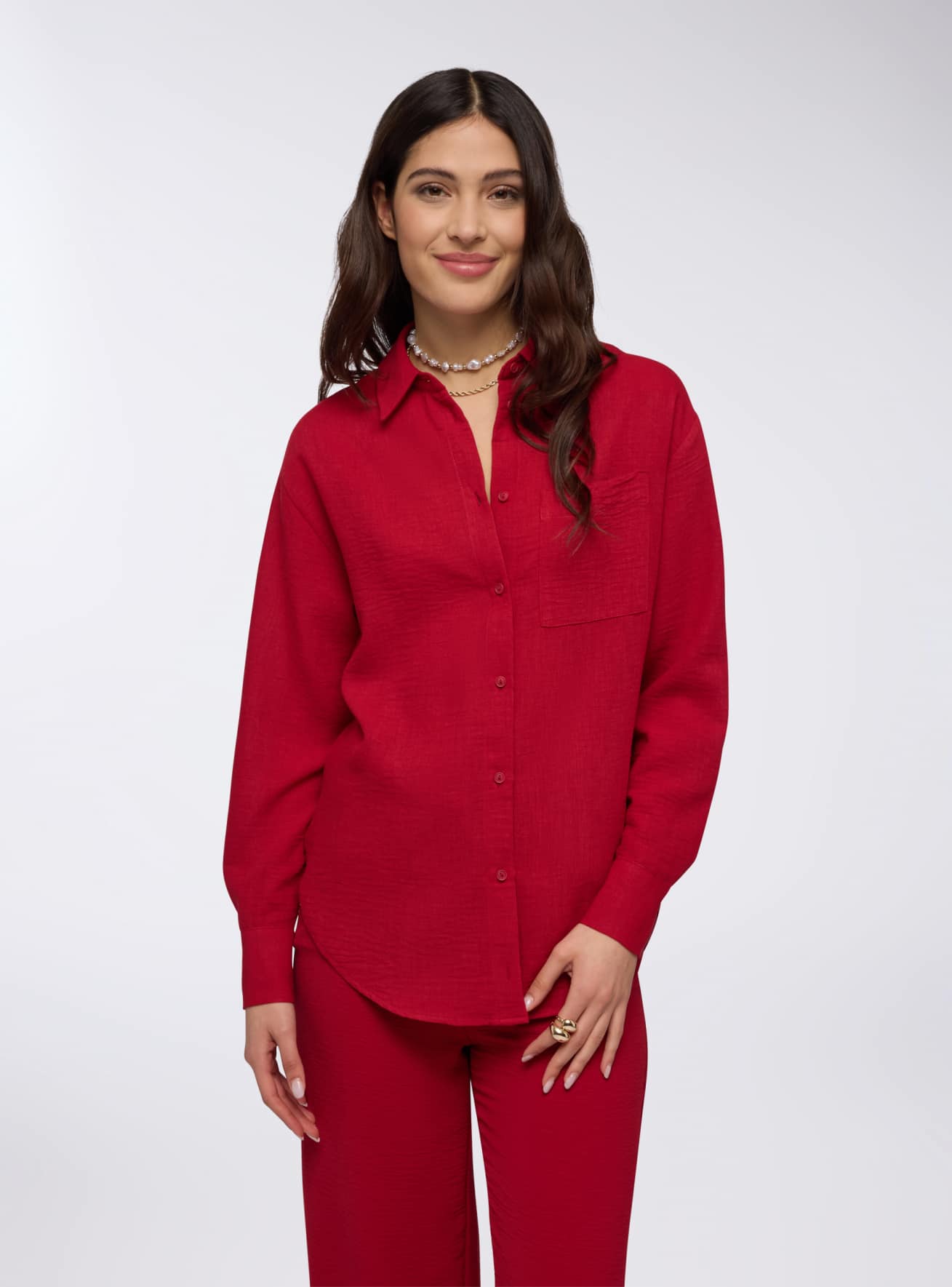 Long-sleeved shirt Woman Terranova