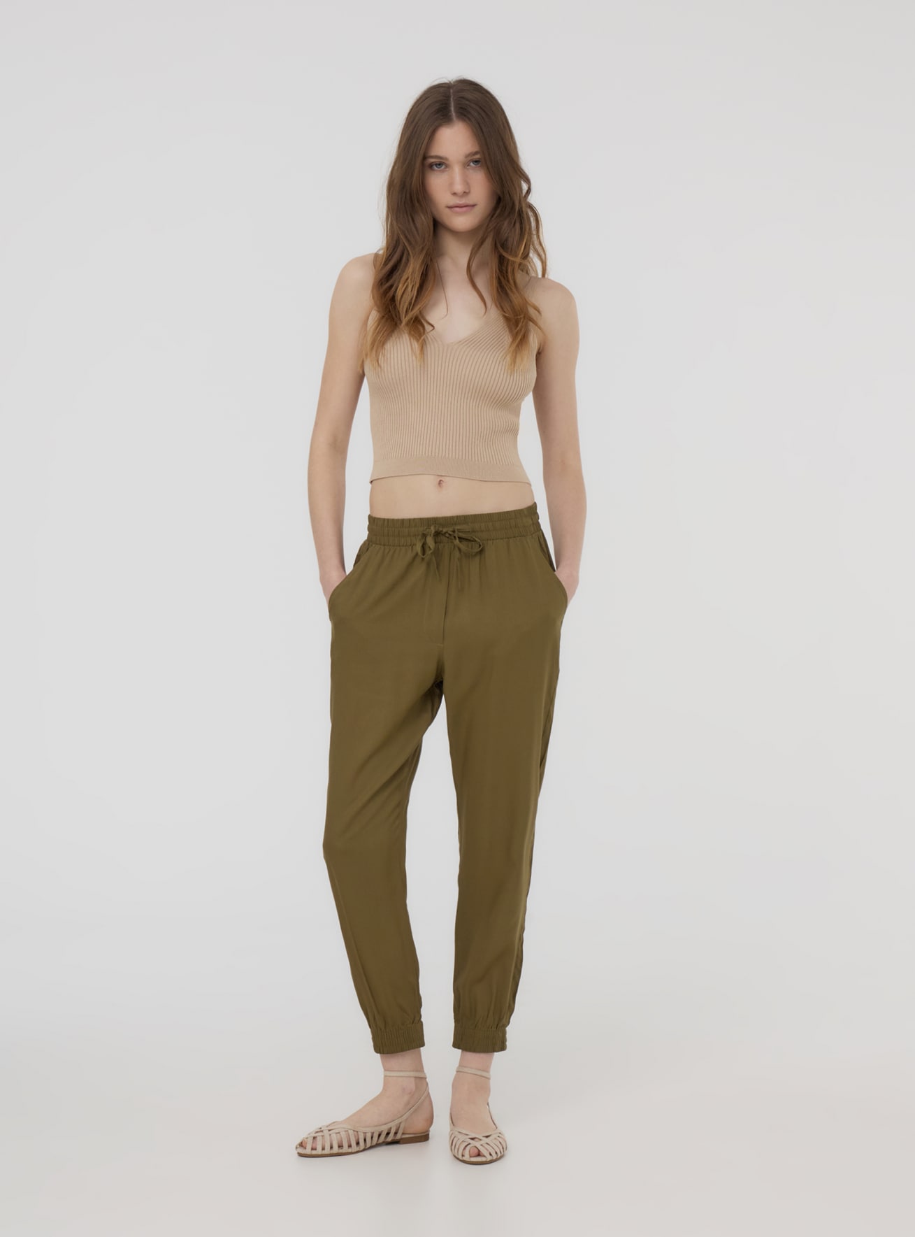 Pantalone Lungo Dámské Terranova