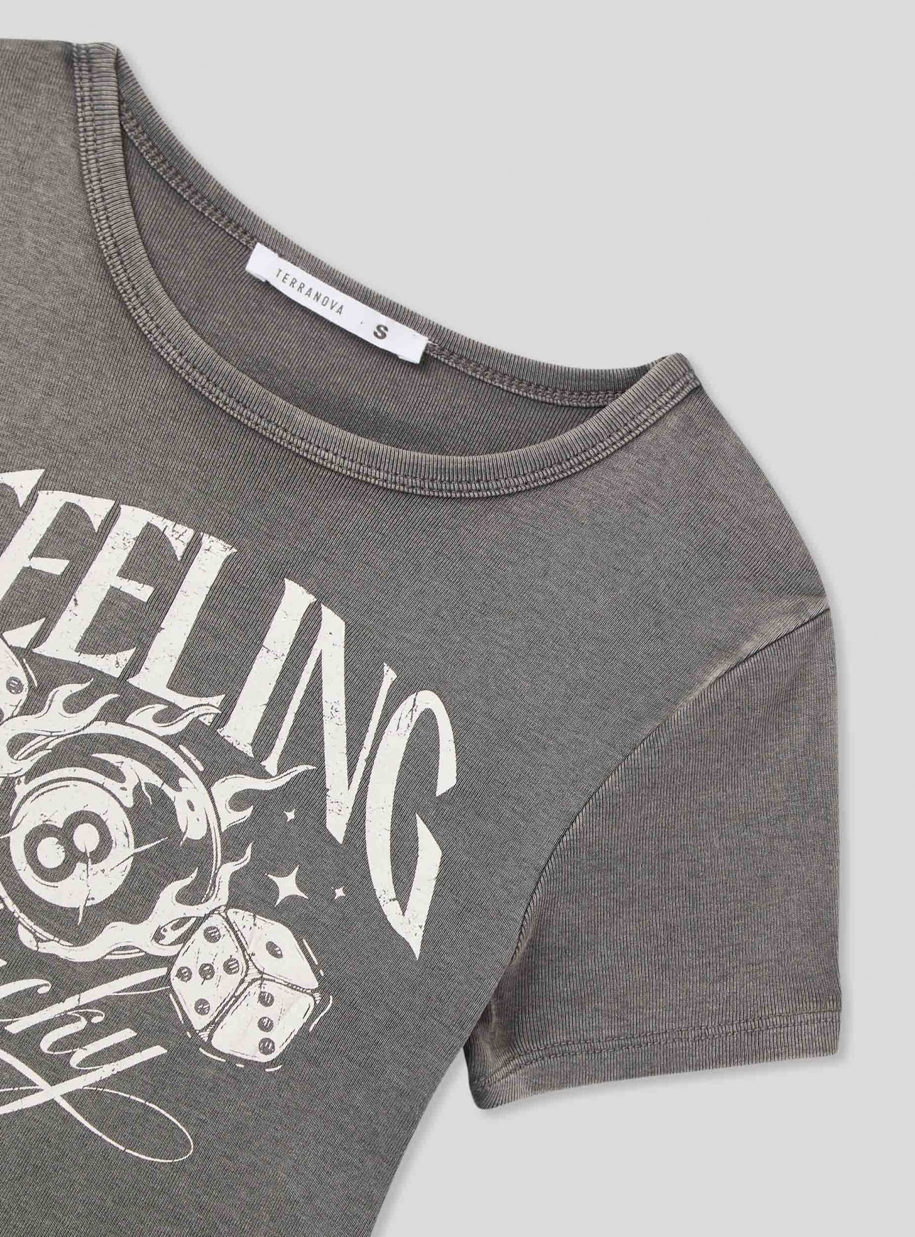 Short-sleeved T-shirt Woman Terranova