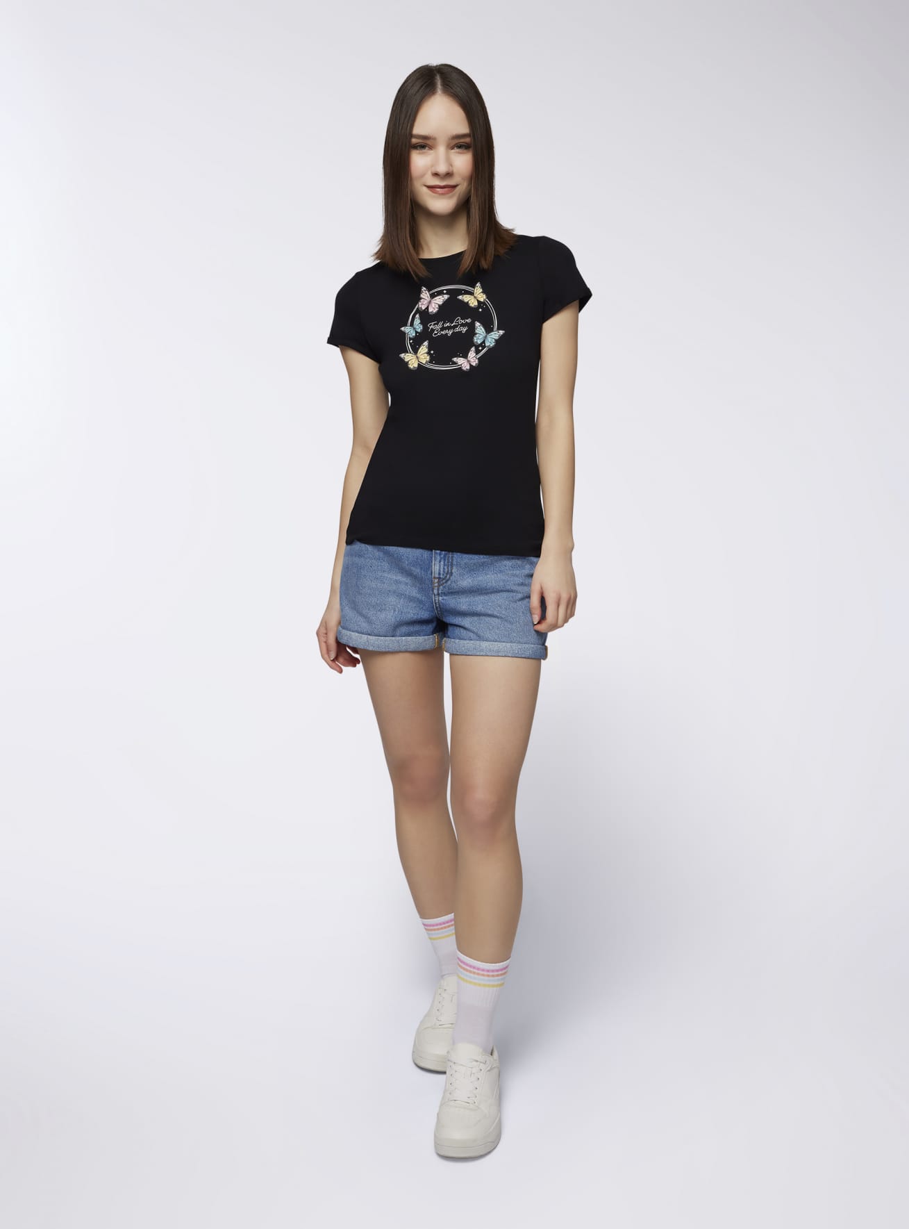 T-Shirt MC Damen Terranova