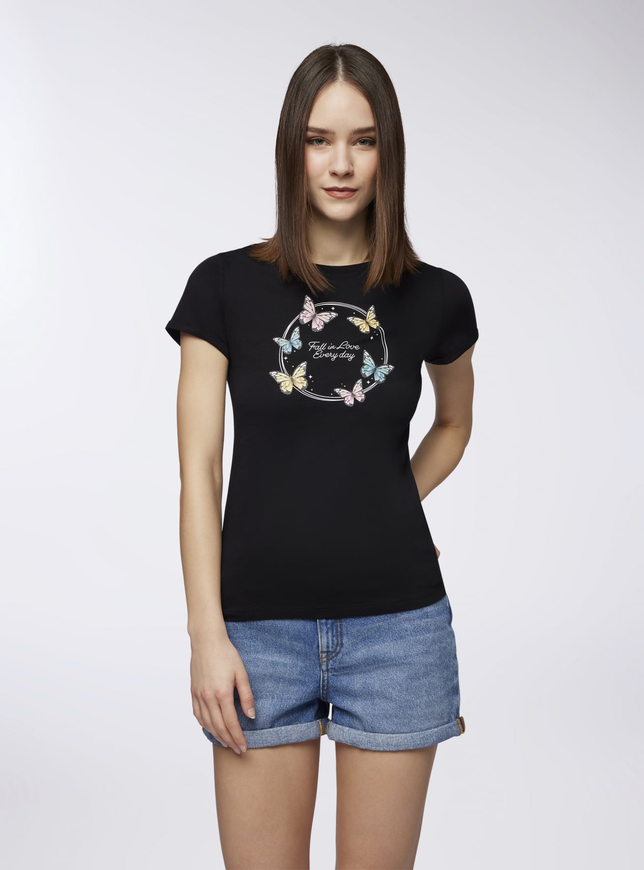 T-Shirt MC Damen Terranova