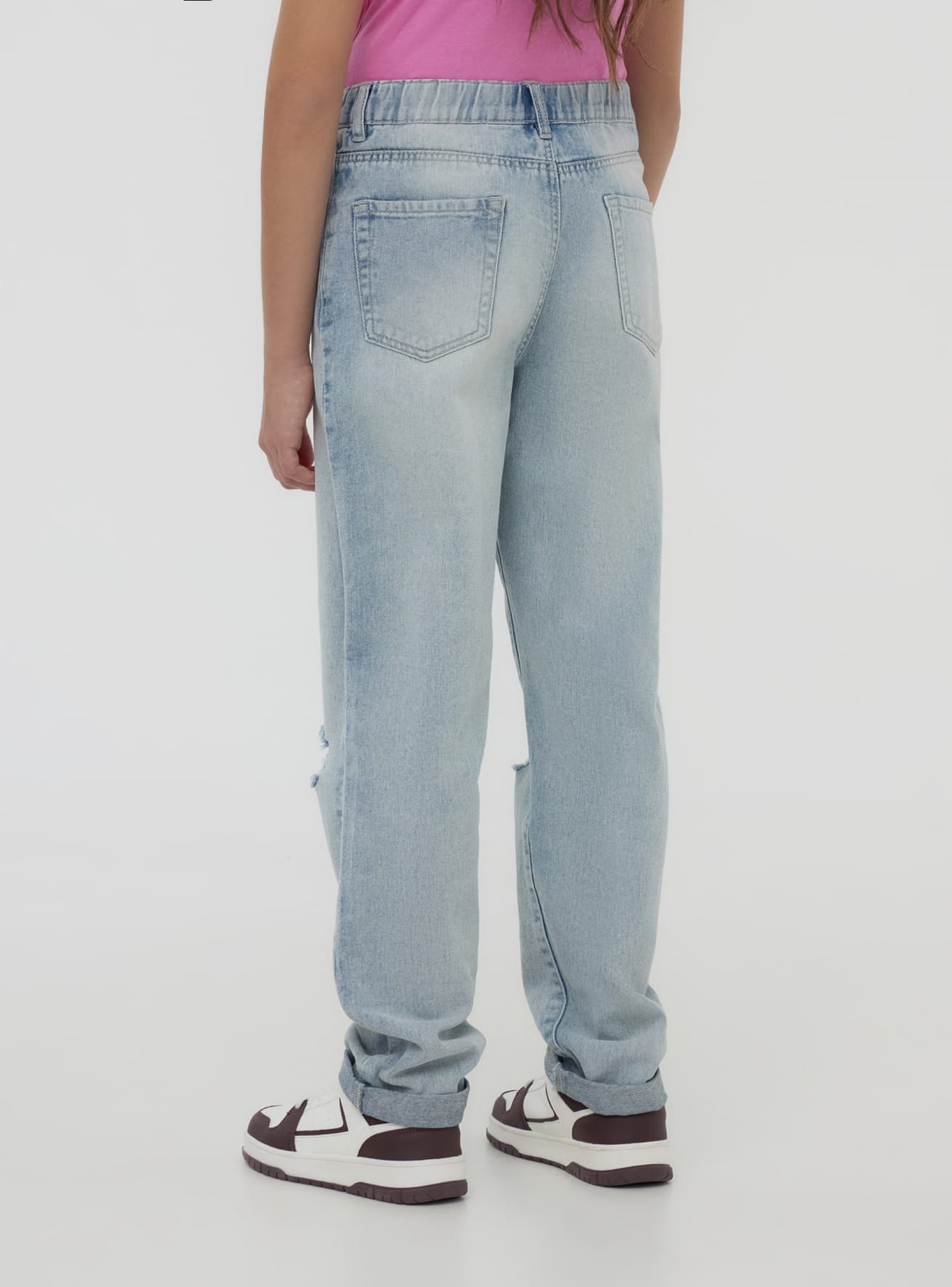 Pantalone Jeans Lungo Dziewczynka Terranova