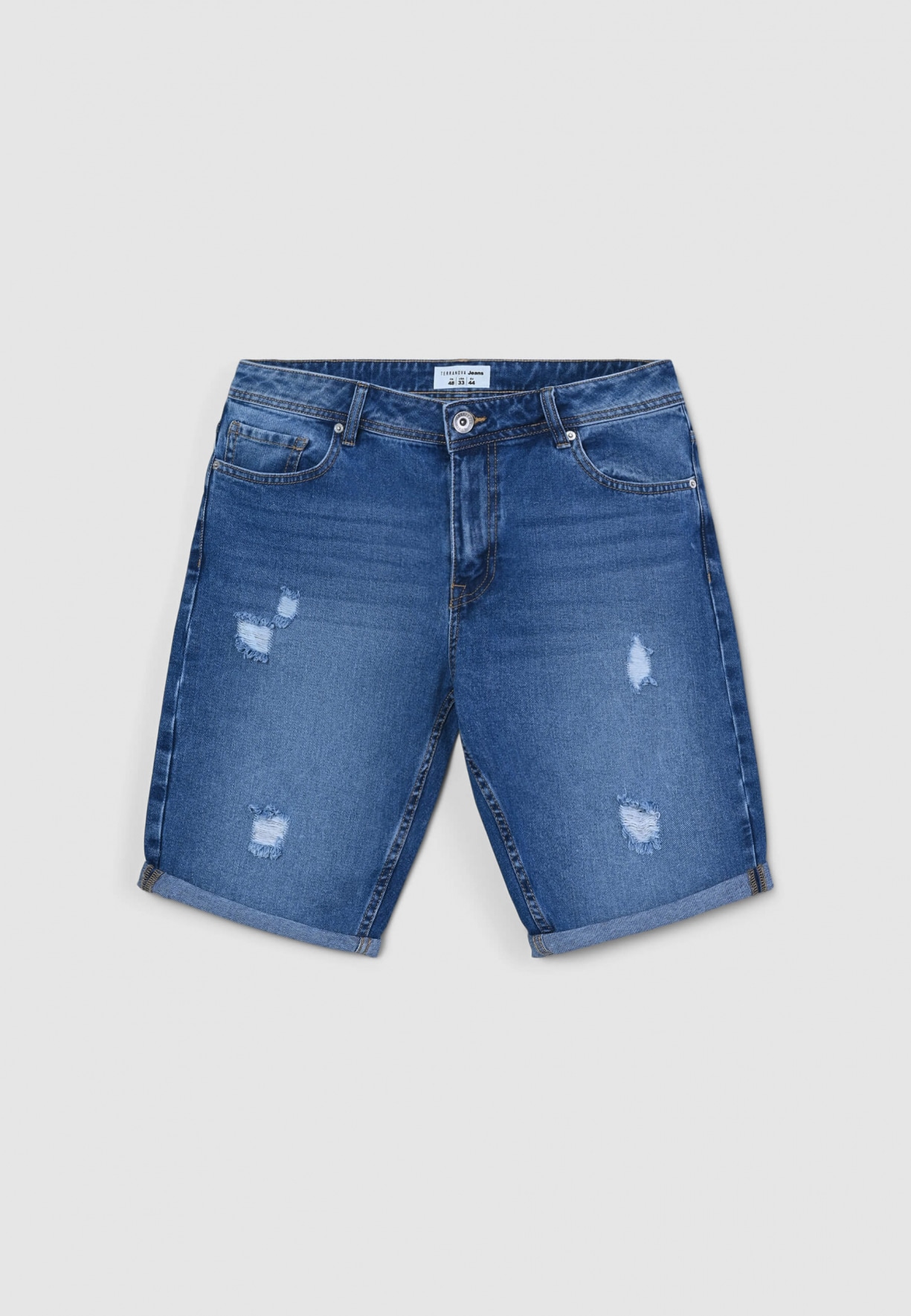 Pantalone Jeans Corto Uomo Terranova