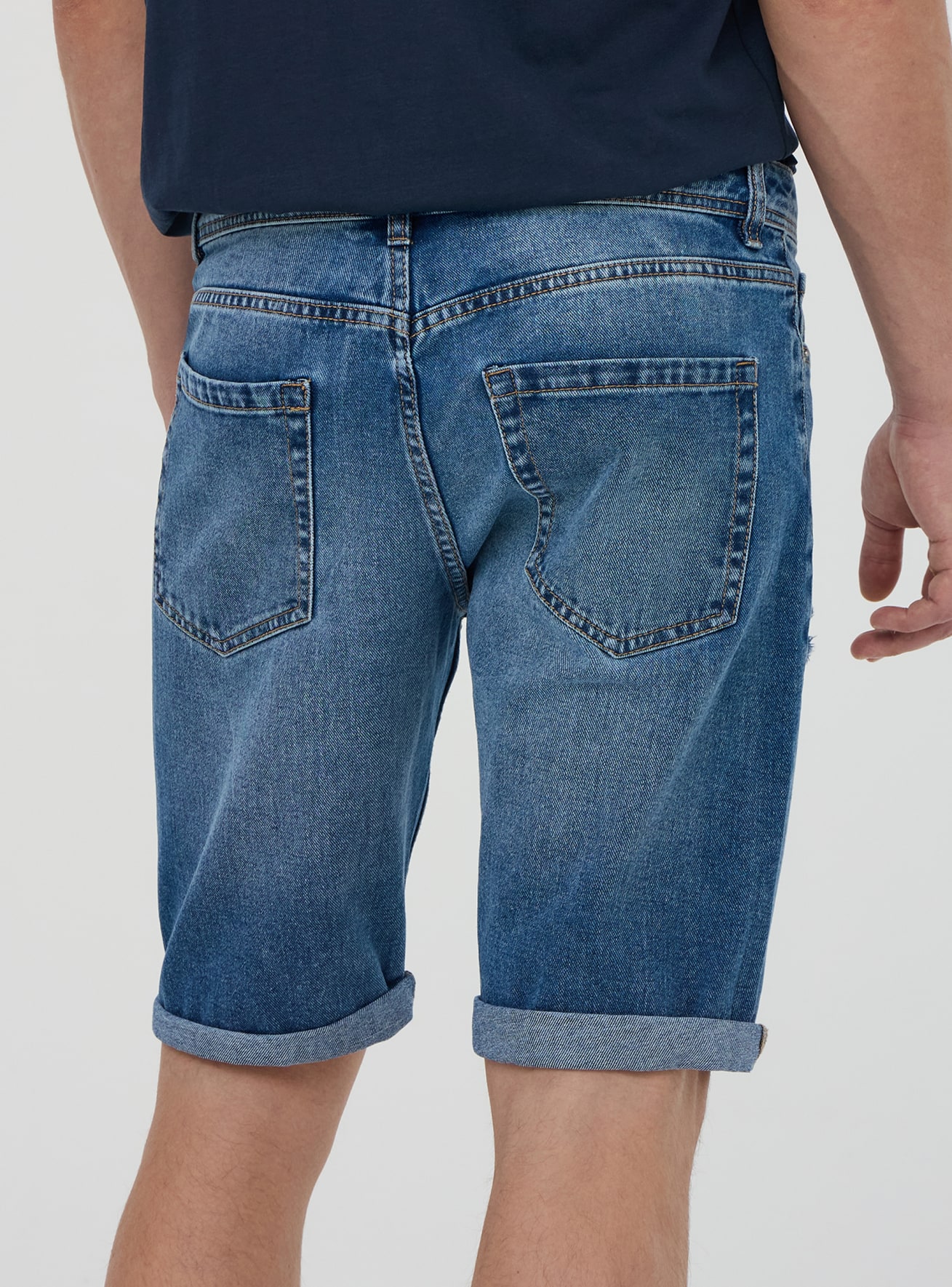 Pantalone Jeans Corto Uomo Terranova