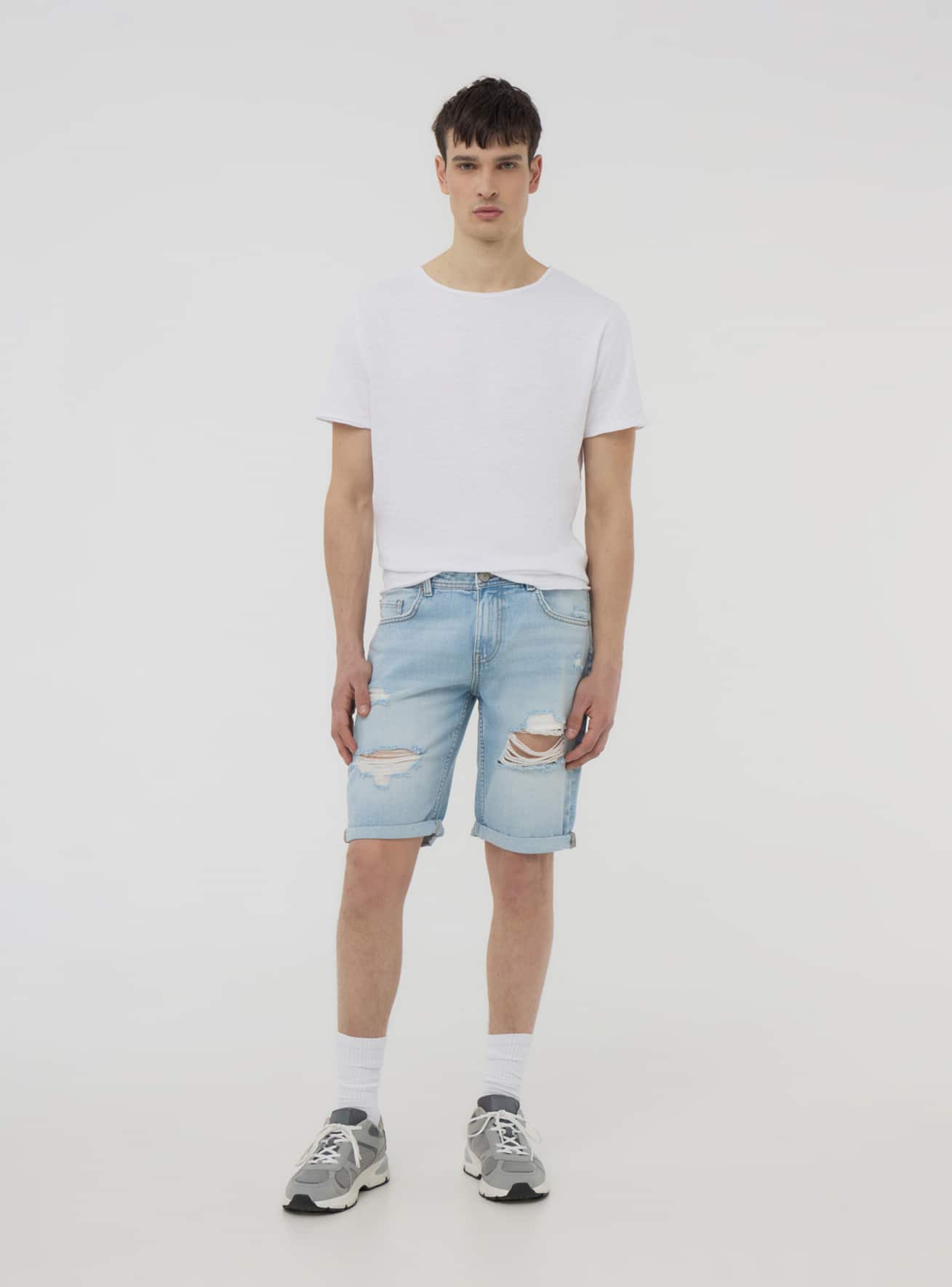 Pantalone Jeans Corto Herren Terranova