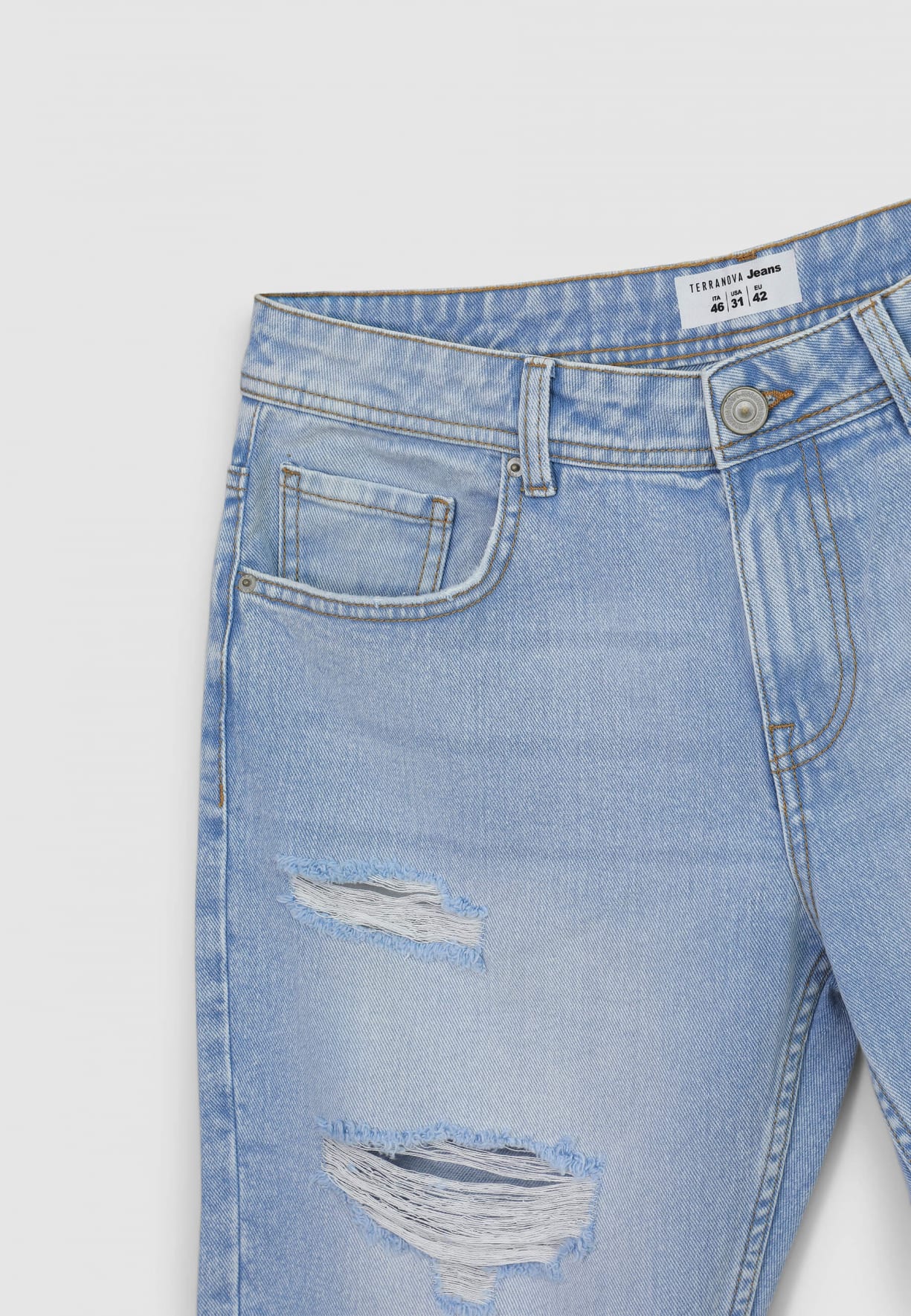 Pantalone Jeans Corto Herren Terranova