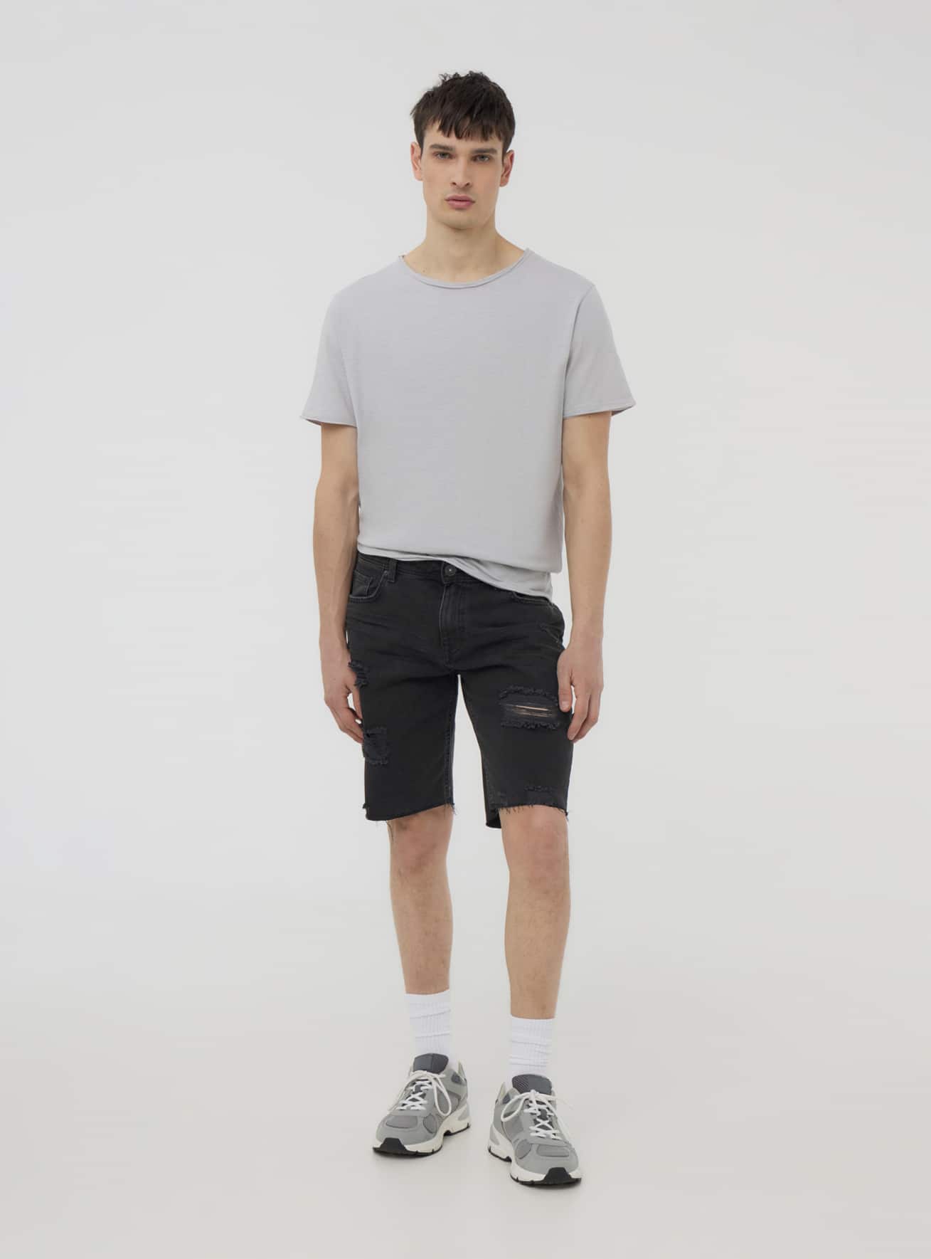Pantalone Jeans Corto Uomo Terranova