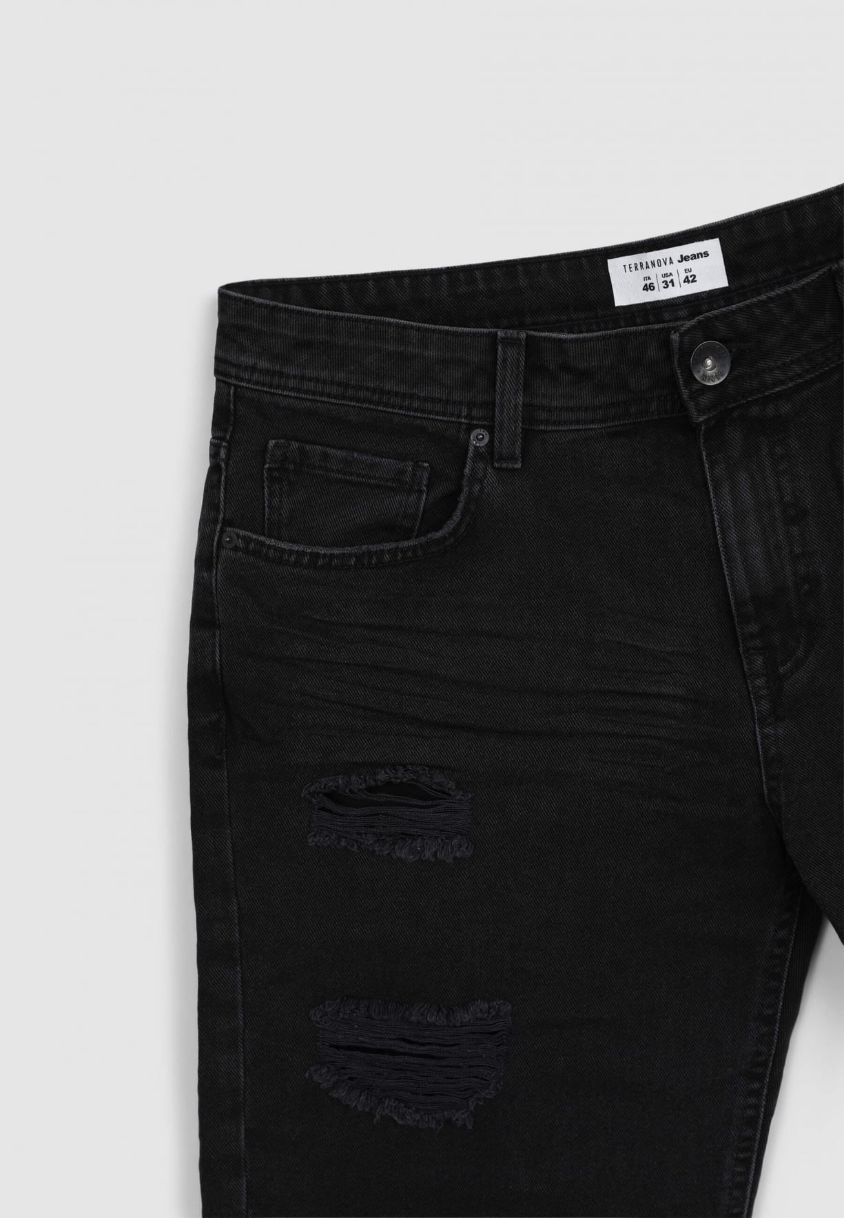 Pantalone Jeans Corto Uomo Terranova